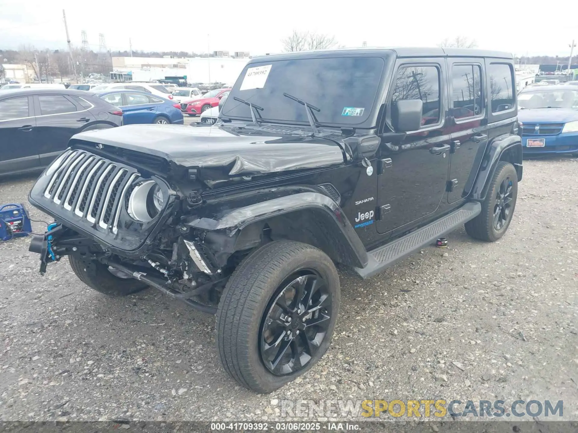 2 Photograph of a damaged car 1C4JJXP62NW206168 JEEP WRANGLER 4XE 2022