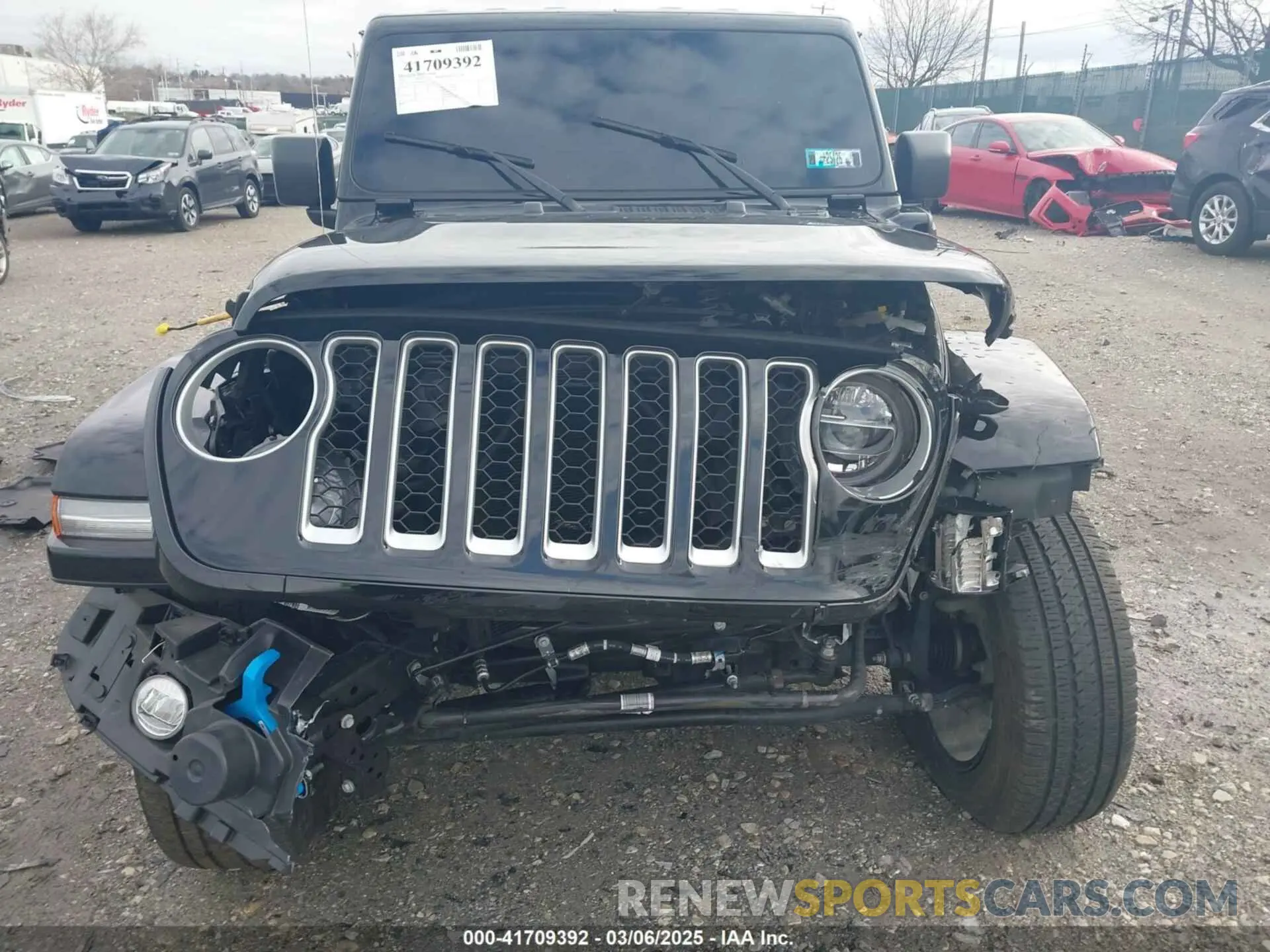 6 Photograph of a damaged car 1C4JJXP62NW206168 JEEP WRANGLER 4XE 2022