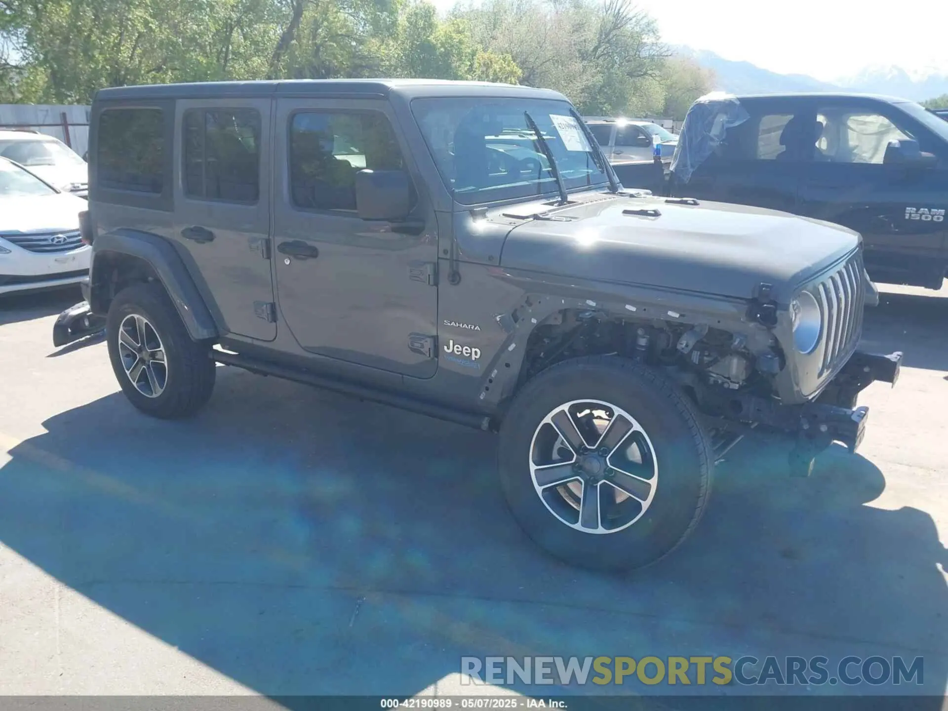 1 Фотография поврежденного автомобиля 1C4JJXP64NW227927 JEEP WRANGLER 4XE 2022