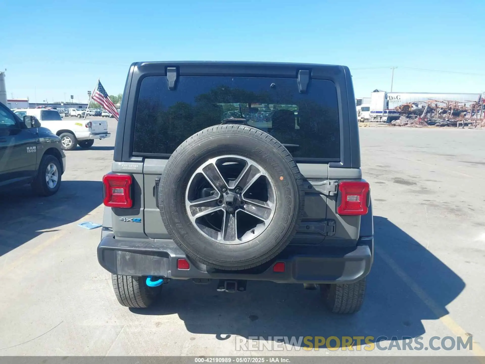 16 Фотография поврежденного автомобиля 1C4JJXP64NW227927 JEEP WRANGLER 4XE 2022