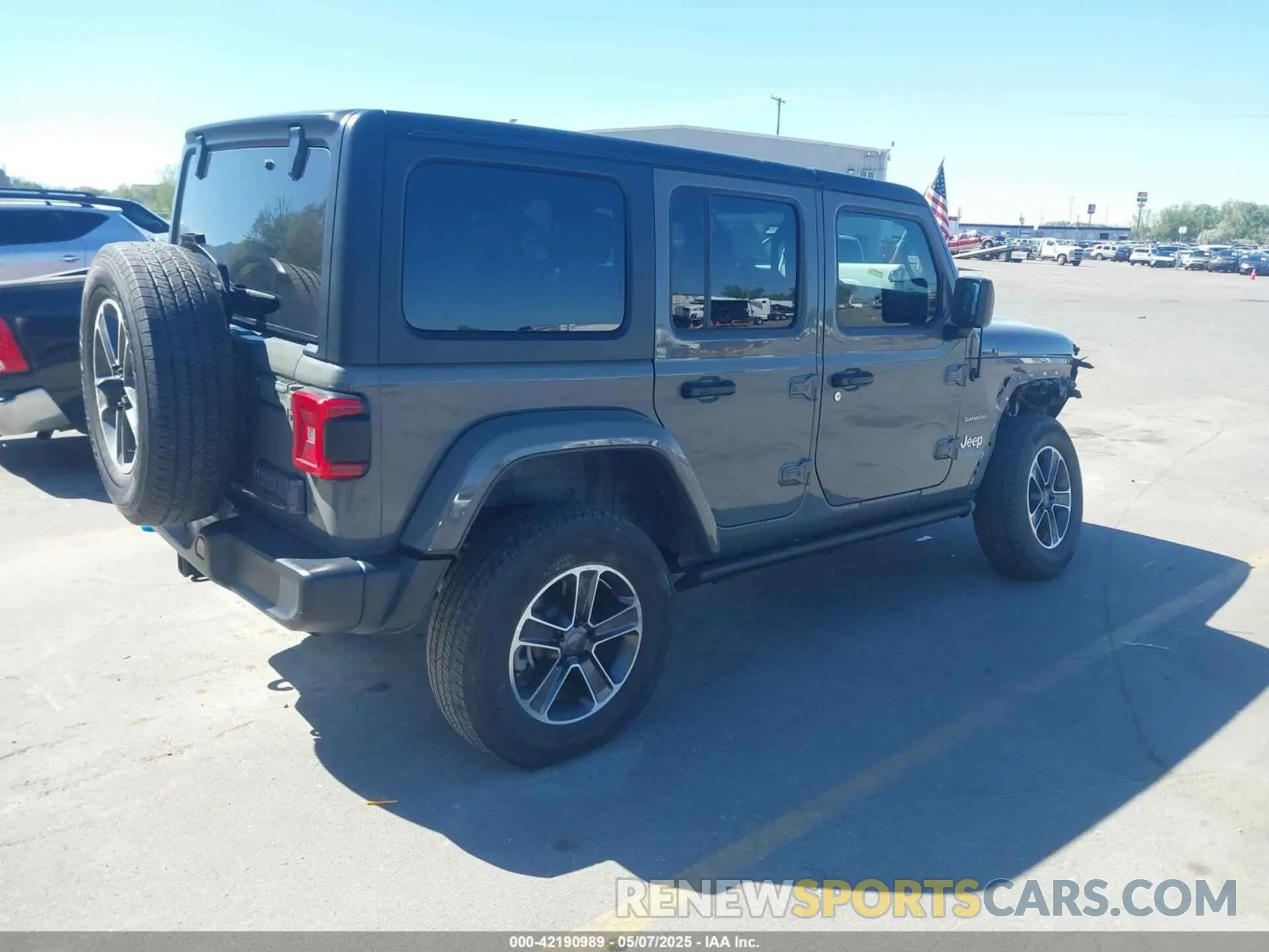 4 Фотография поврежденного автомобиля 1C4JJXP64NW227927 JEEP WRANGLER 4XE 2022