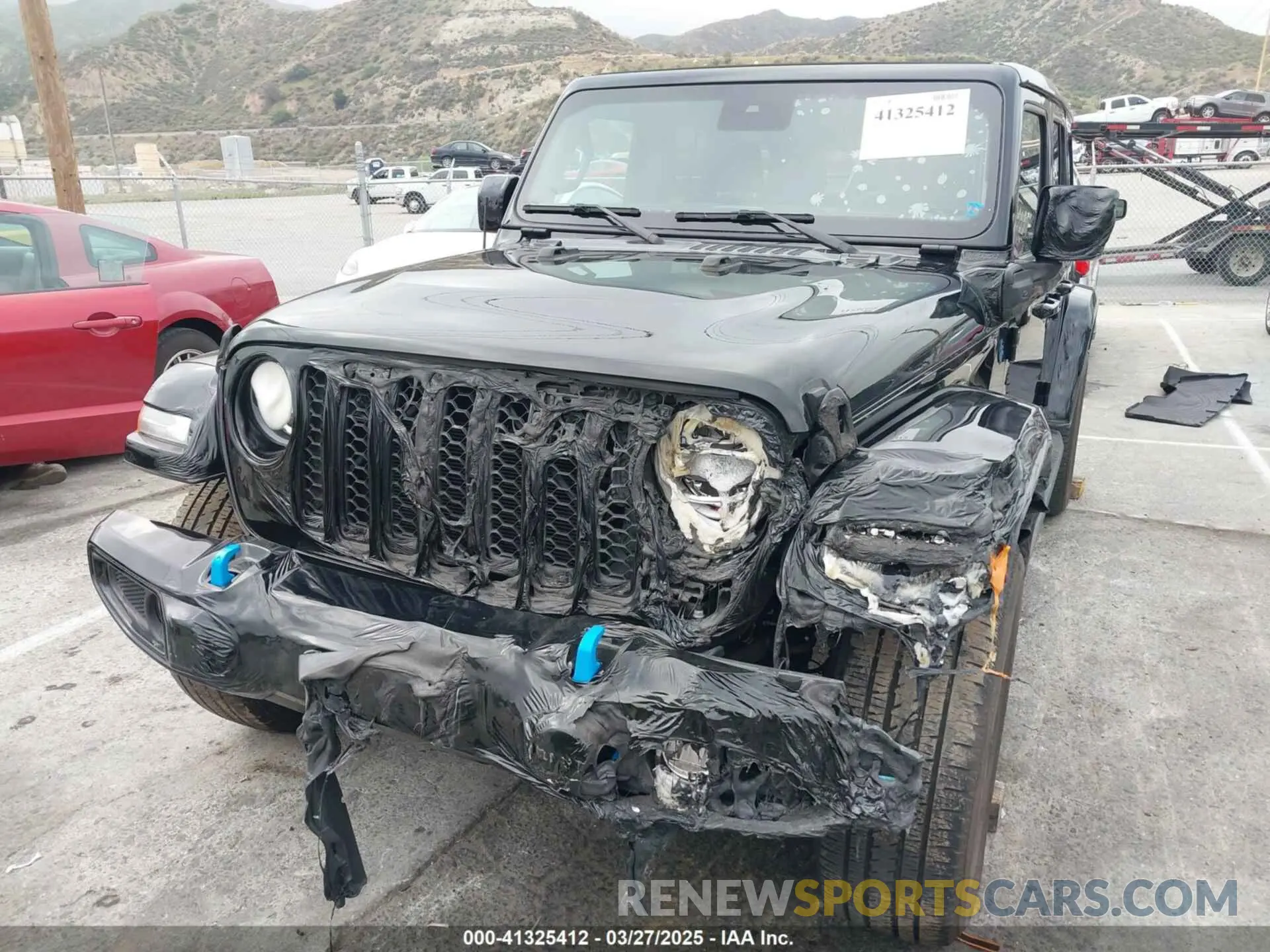 6 Фотография поврежденного автомобиля 1C4JJXP65NW111006 JEEP WRANGLER 4XE 2022