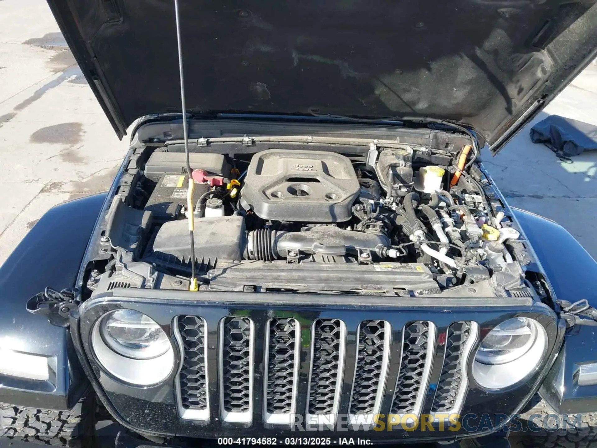 10 Фотография поврежденного автомобиля 1C4JJXP67NW275857 JEEP WRANGLER 4XE 2022