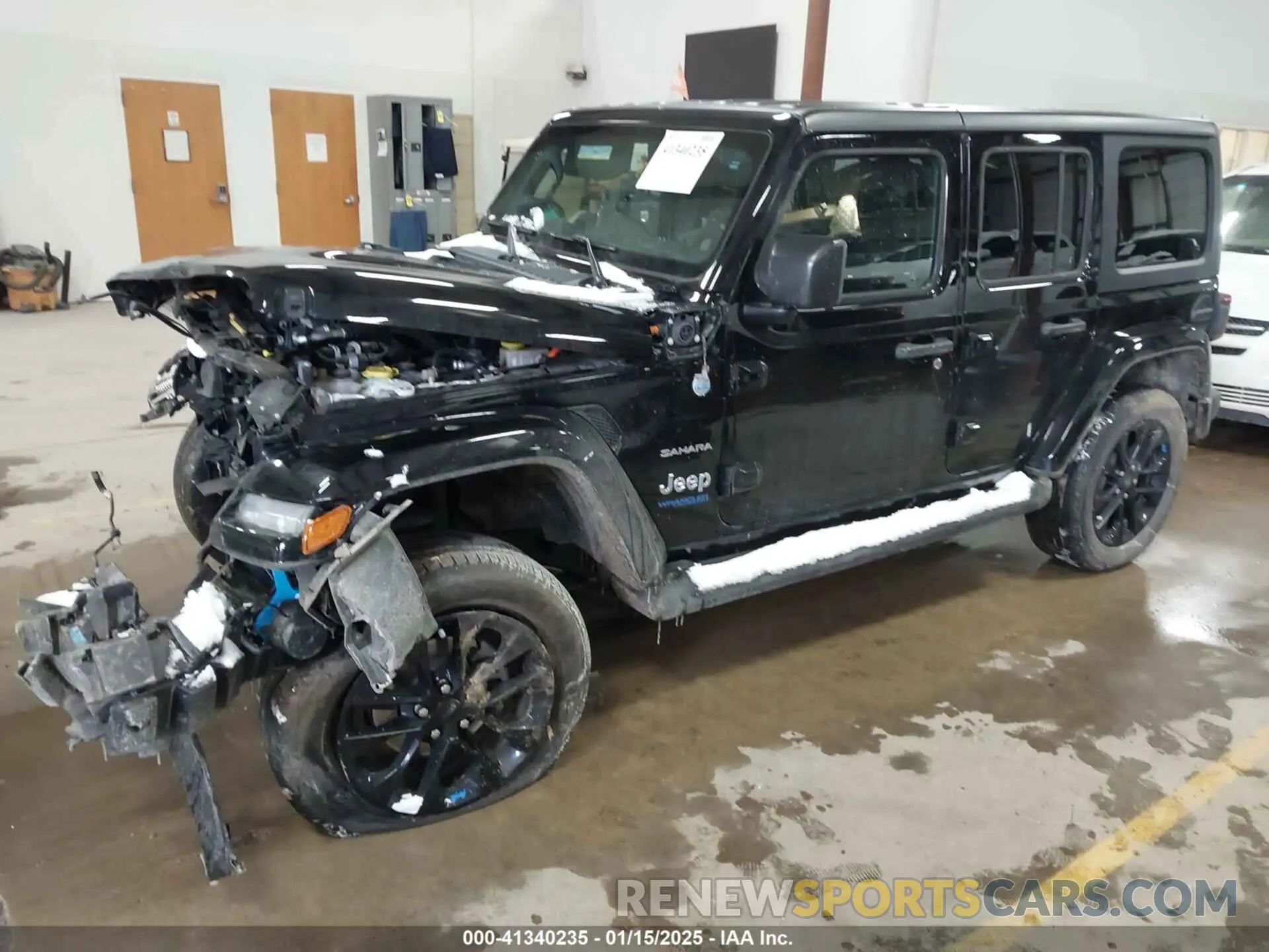 2 Фотография поврежденного автомобиля 1C4JJXP67NW280802 JEEP WRANGLER 4XE 2022