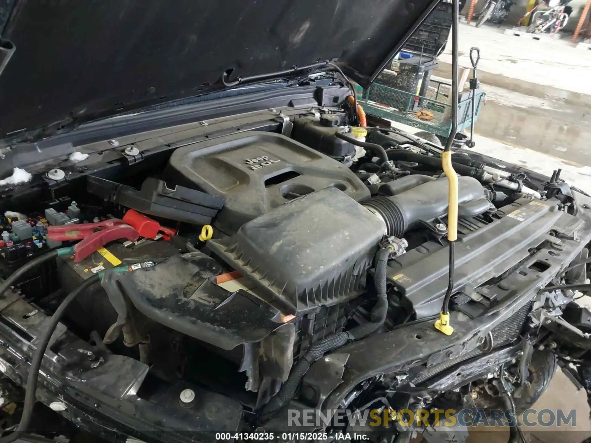 9 Фотография поврежденного автомобиля 1C4JJXP67NW280802 JEEP WRANGLER 4XE 2022