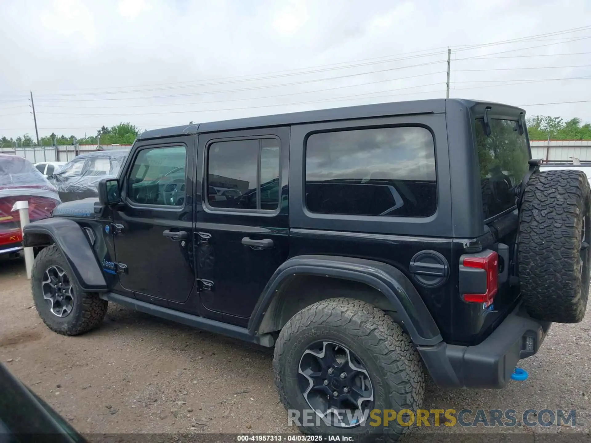 14 Фотография поврежденного автомобиля 1C4JJXR63NW228550 JEEP WRANGLER 4XE 2022
