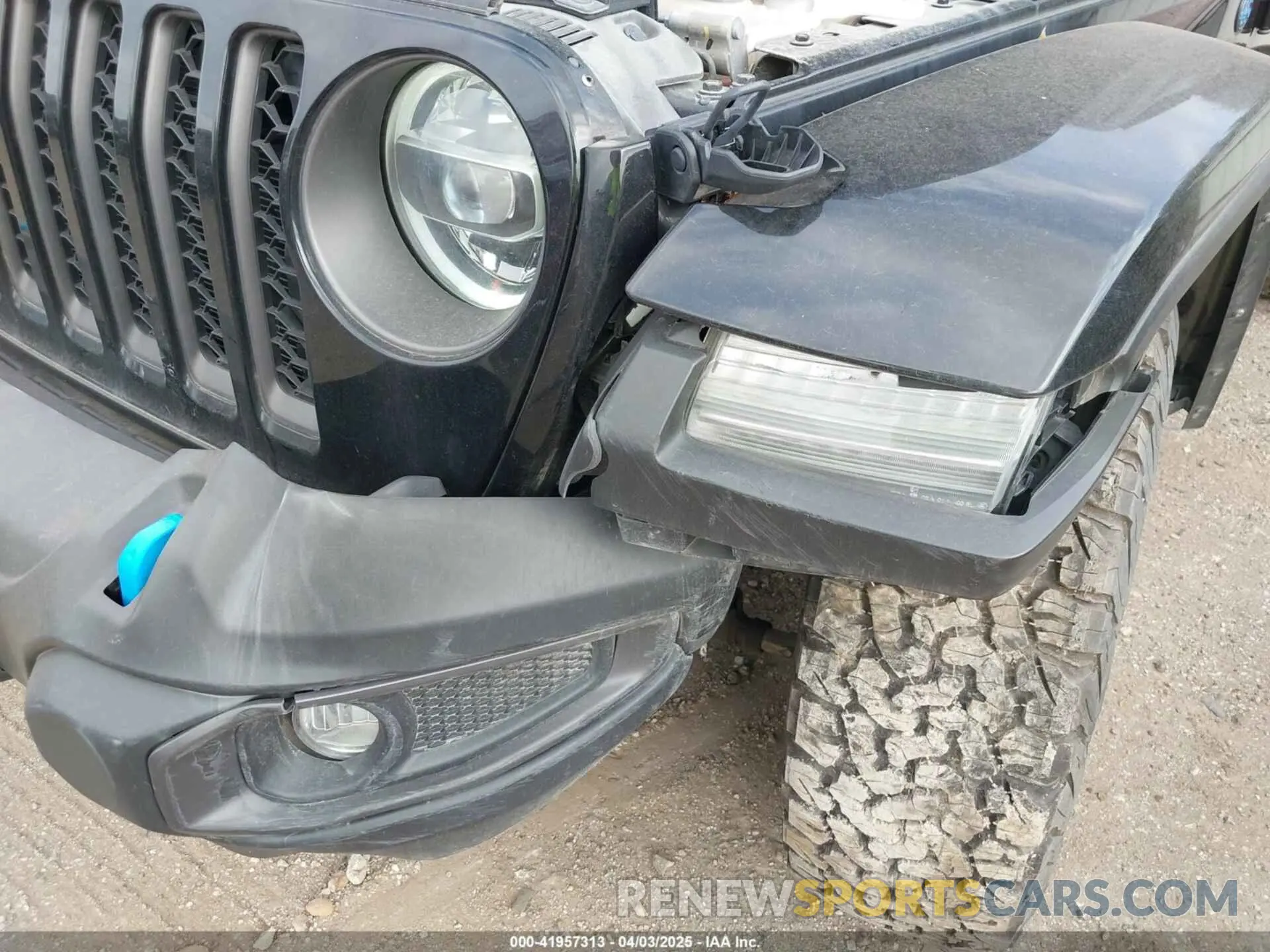 6 Фотография поврежденного автомобиля 1C4JJXR63NW228550 JEEP WRANGLER 4XE 2022