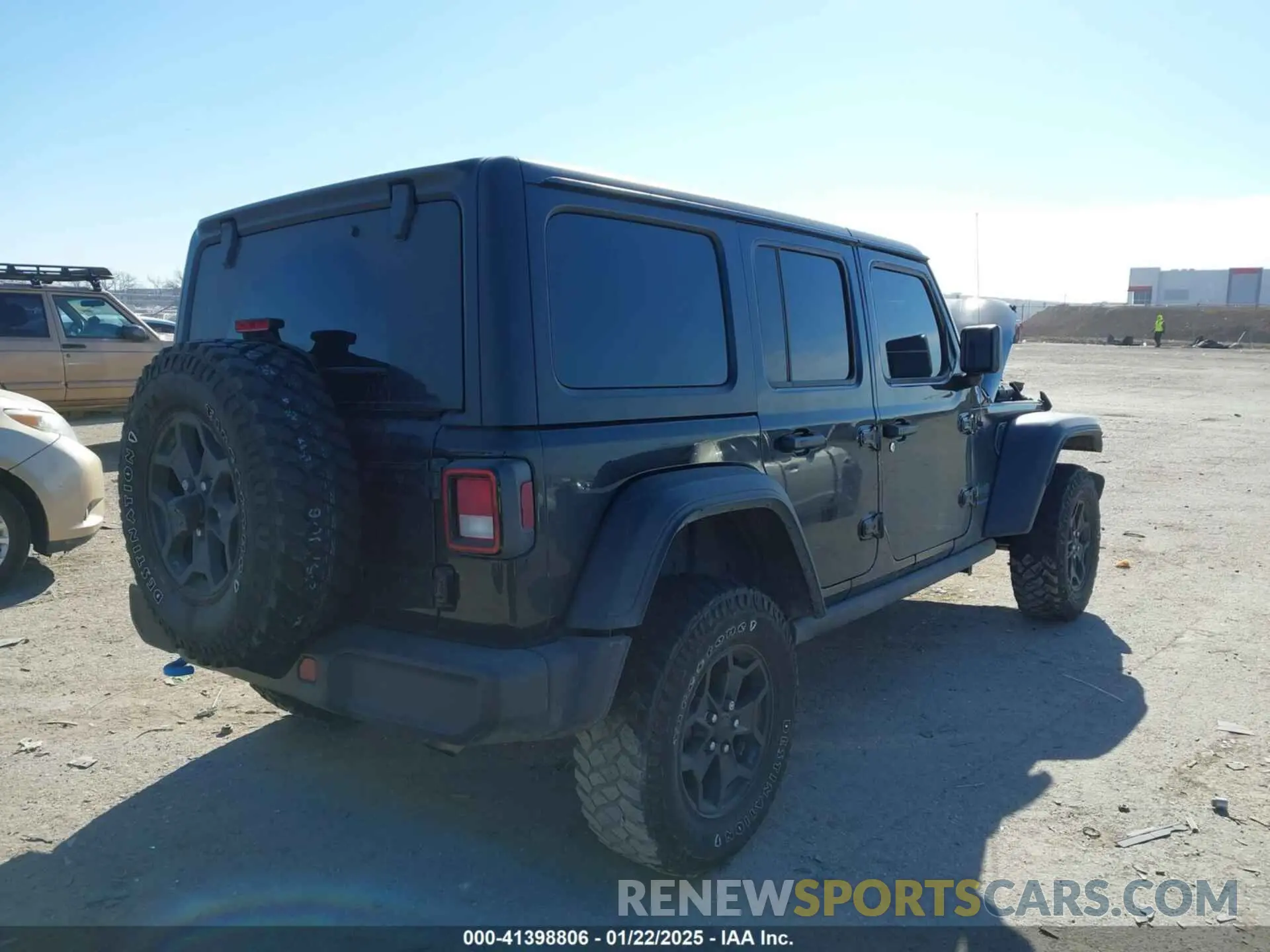 4 Фотография поврежденного автомобиля 1C4JJXN60PW605344 JEEP WRANGLER 4XE 2023