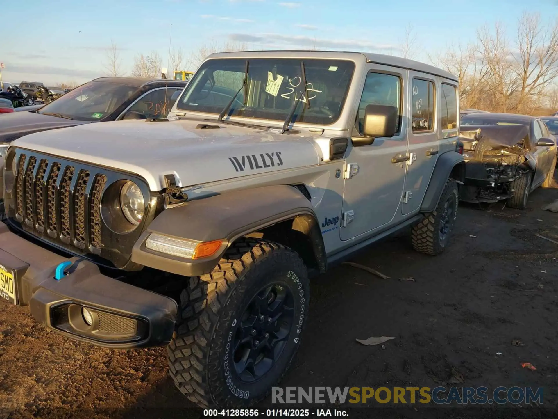 2 Фотография поврежденного автомобиля 1C4JJXN65PW612855 JEEP WRANGLER 4XE 2023