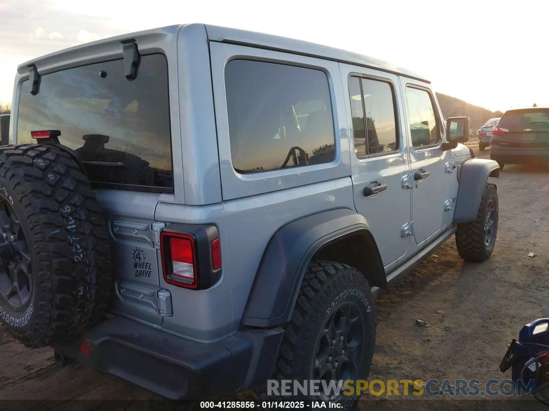 4 Фотография поврежденного автомобиля 1C4JJXN65PW612855 JEEP WRANGLER 4XE 2023