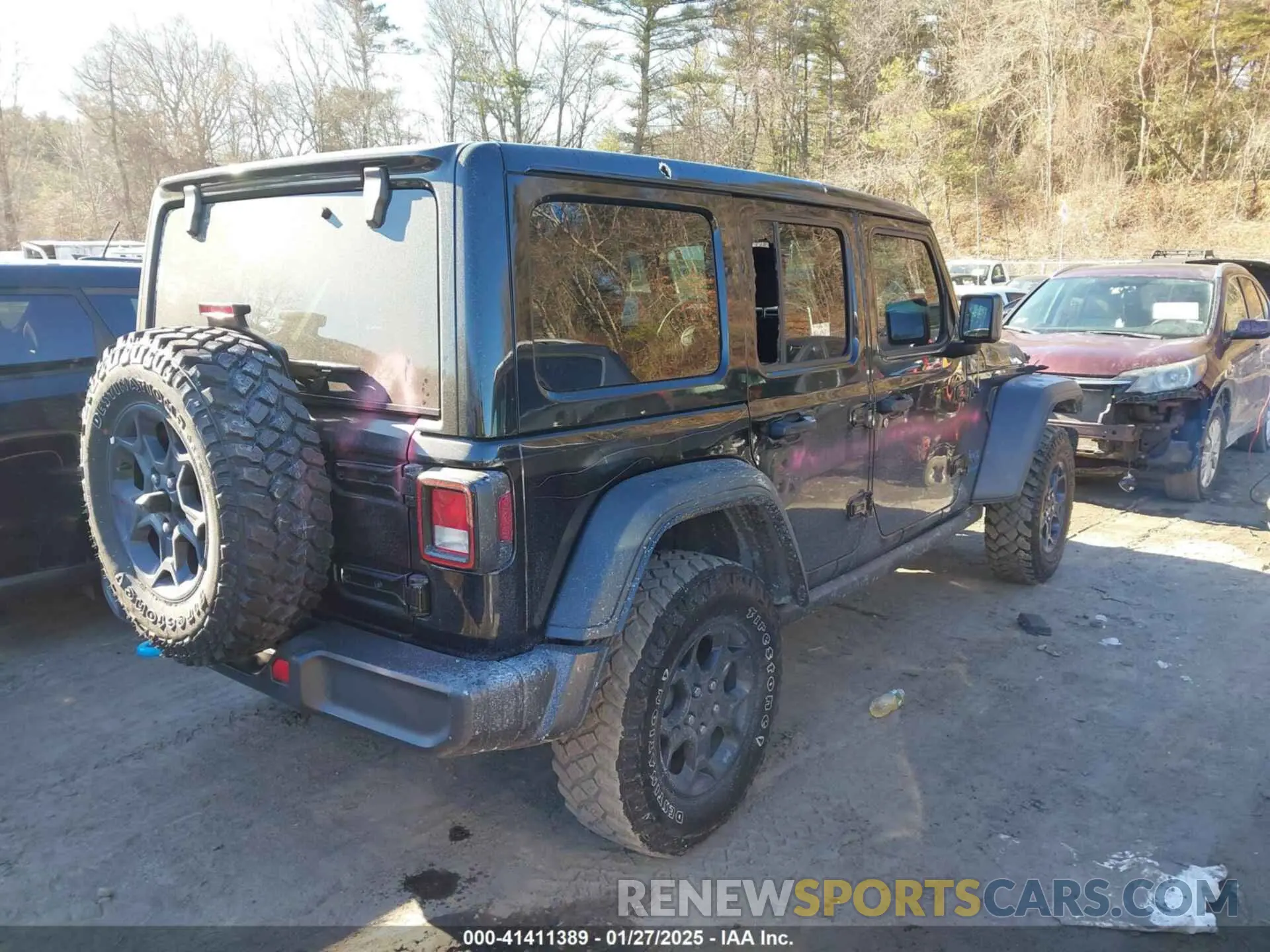 4 Photograph of a damaged car 1C4JJXN67PW621024 JEEP WRANGLER 4XE 2023