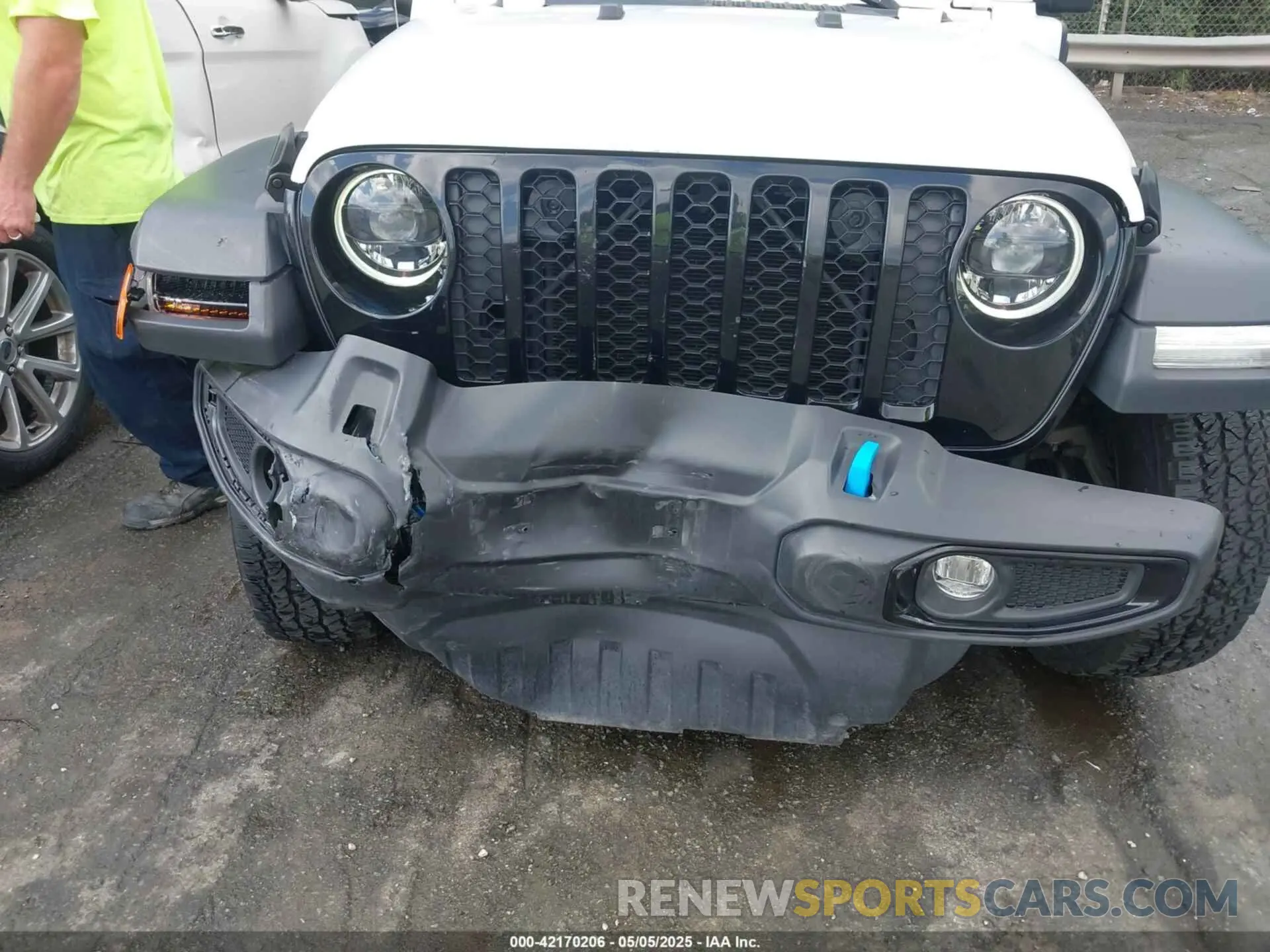 6 Фотография поврежденного автомобиля 1C4JJXN67PW630869 JEEP WRANGLER 4XE 2023