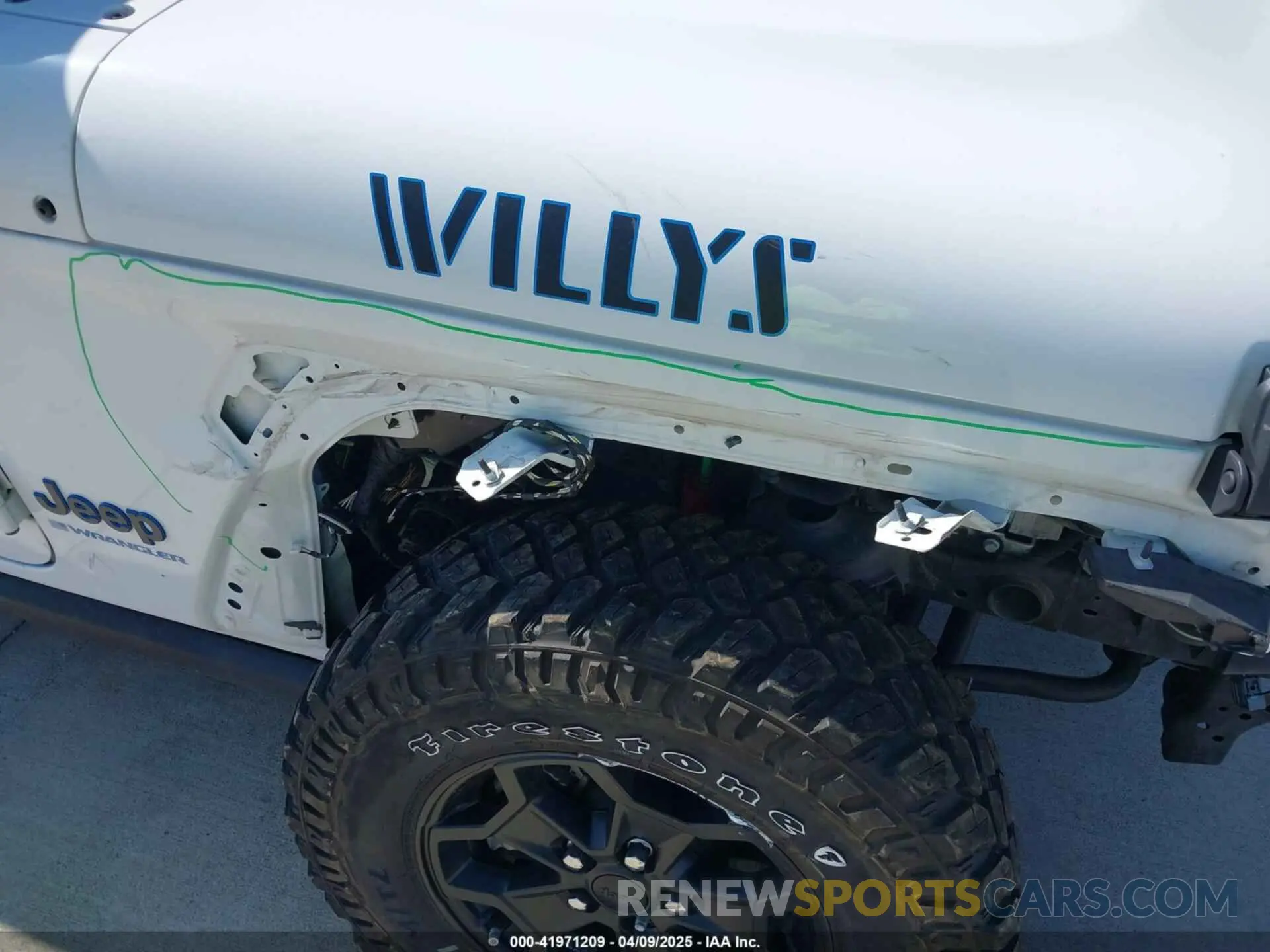 18 Фотография поврежденного автомобиля 1C4JJXN68PW592486 JEEP WRANGLER 4XE 2023