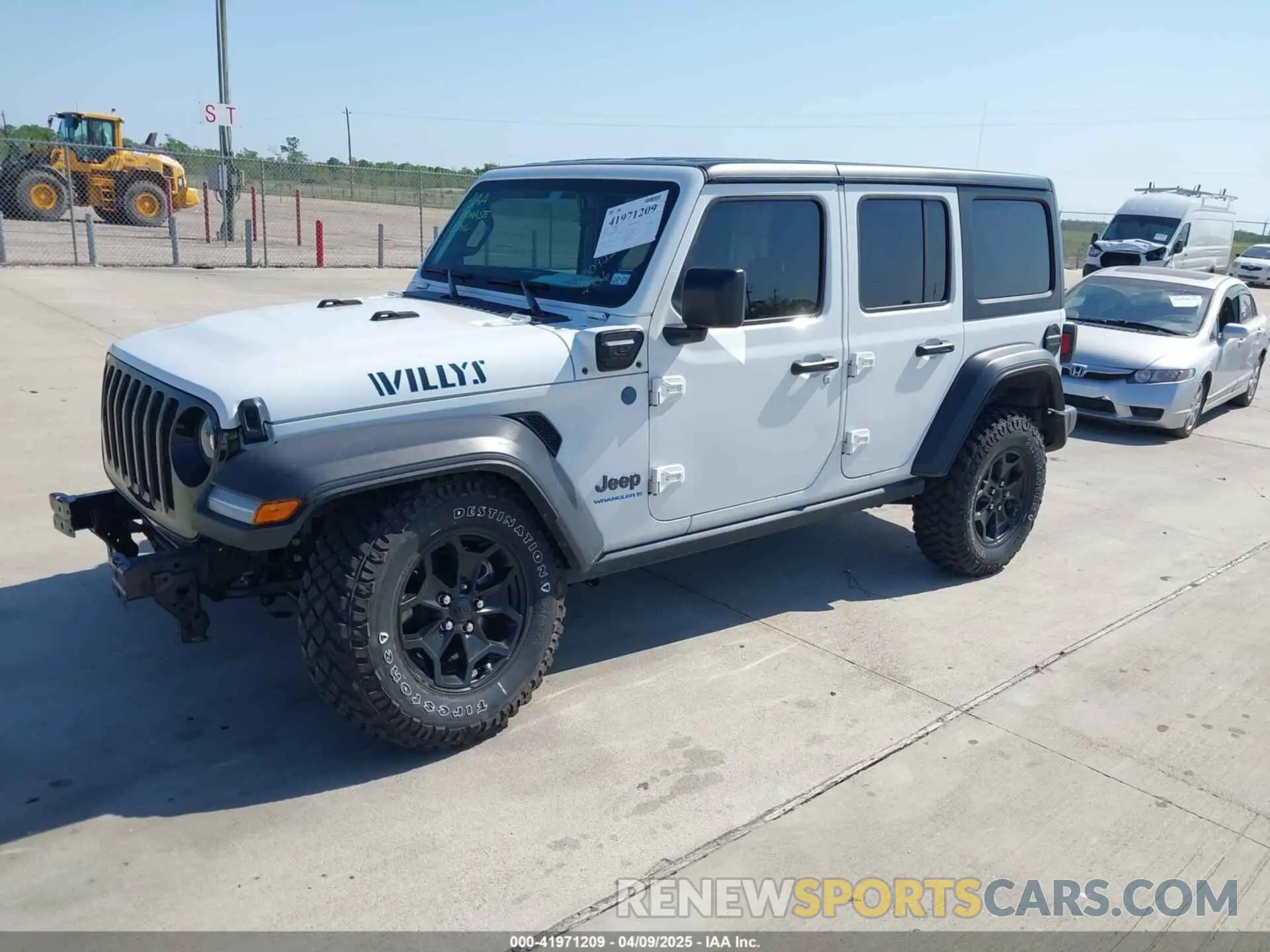 2 Фотография поврежденного автомобиля 1C4JJXN68PW592486 JEEP WRANGLER 4XE 2023