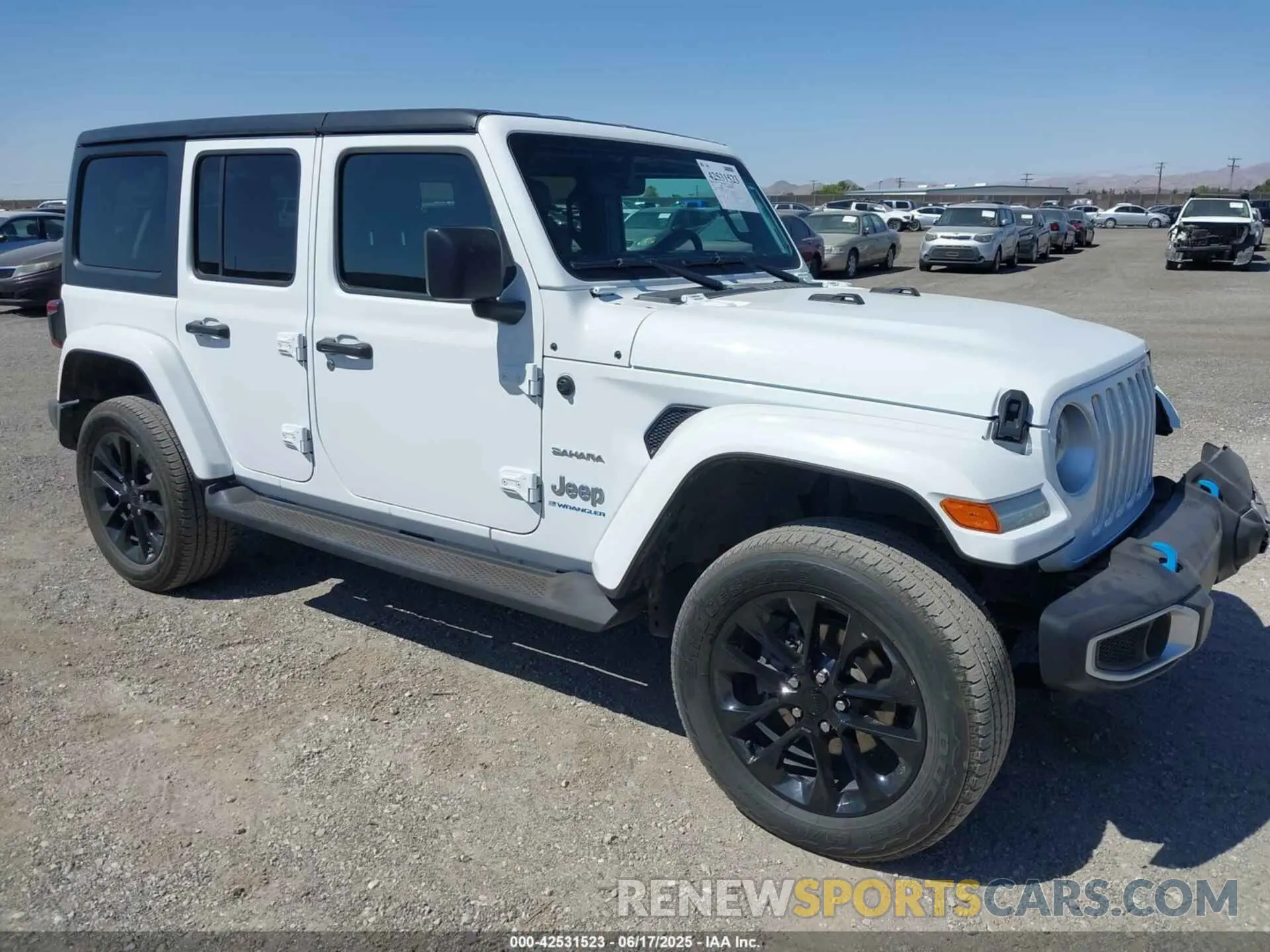 1 Фотография поврежденного автомобиля 1C4JJXP61PW536631 JEEP WRANGLER 4XE 2023