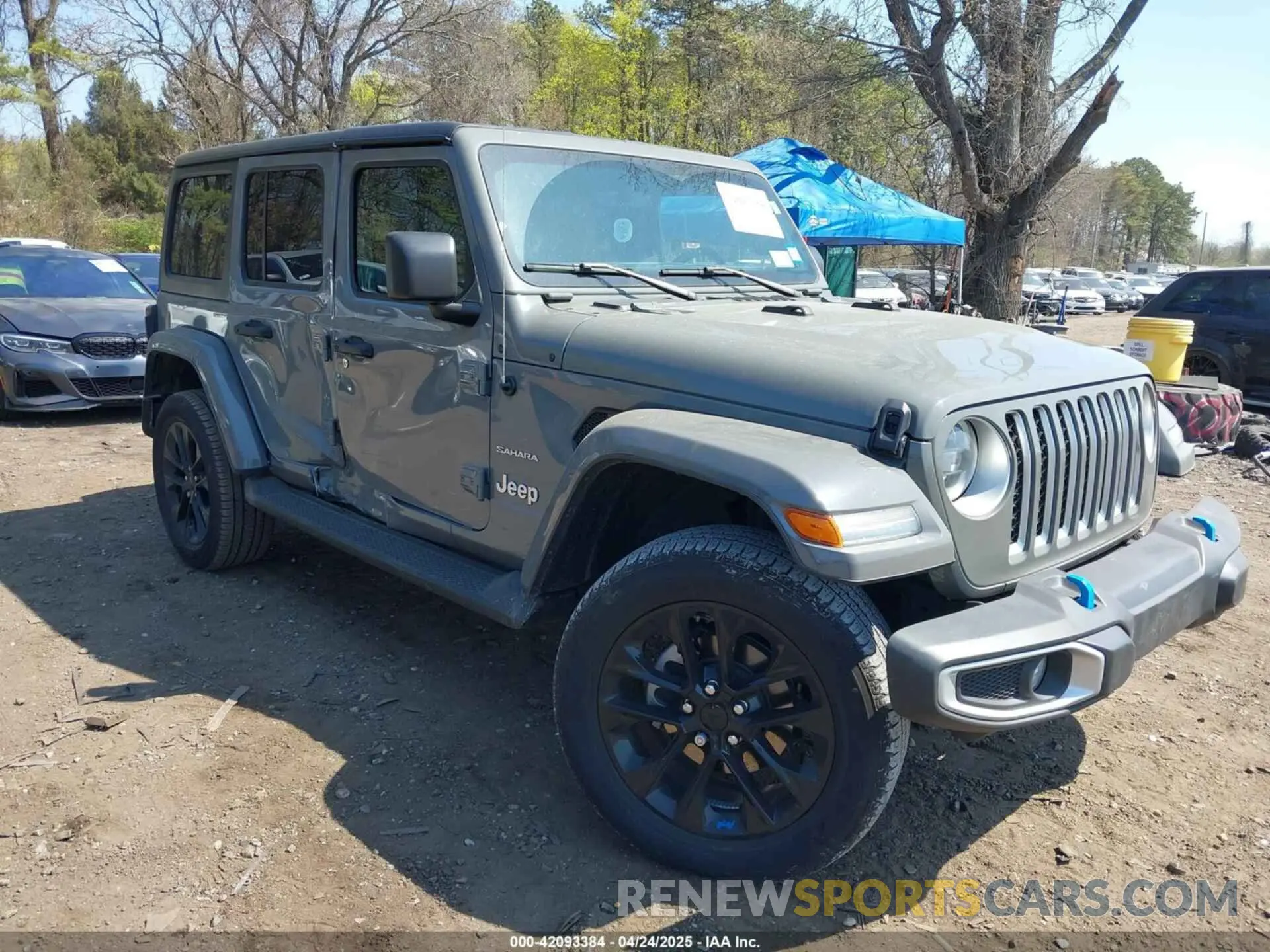1 Фотография поврежденного автомобиля 1C4JJXP61PW537326 JEEP WRANGLER 4XE 2023