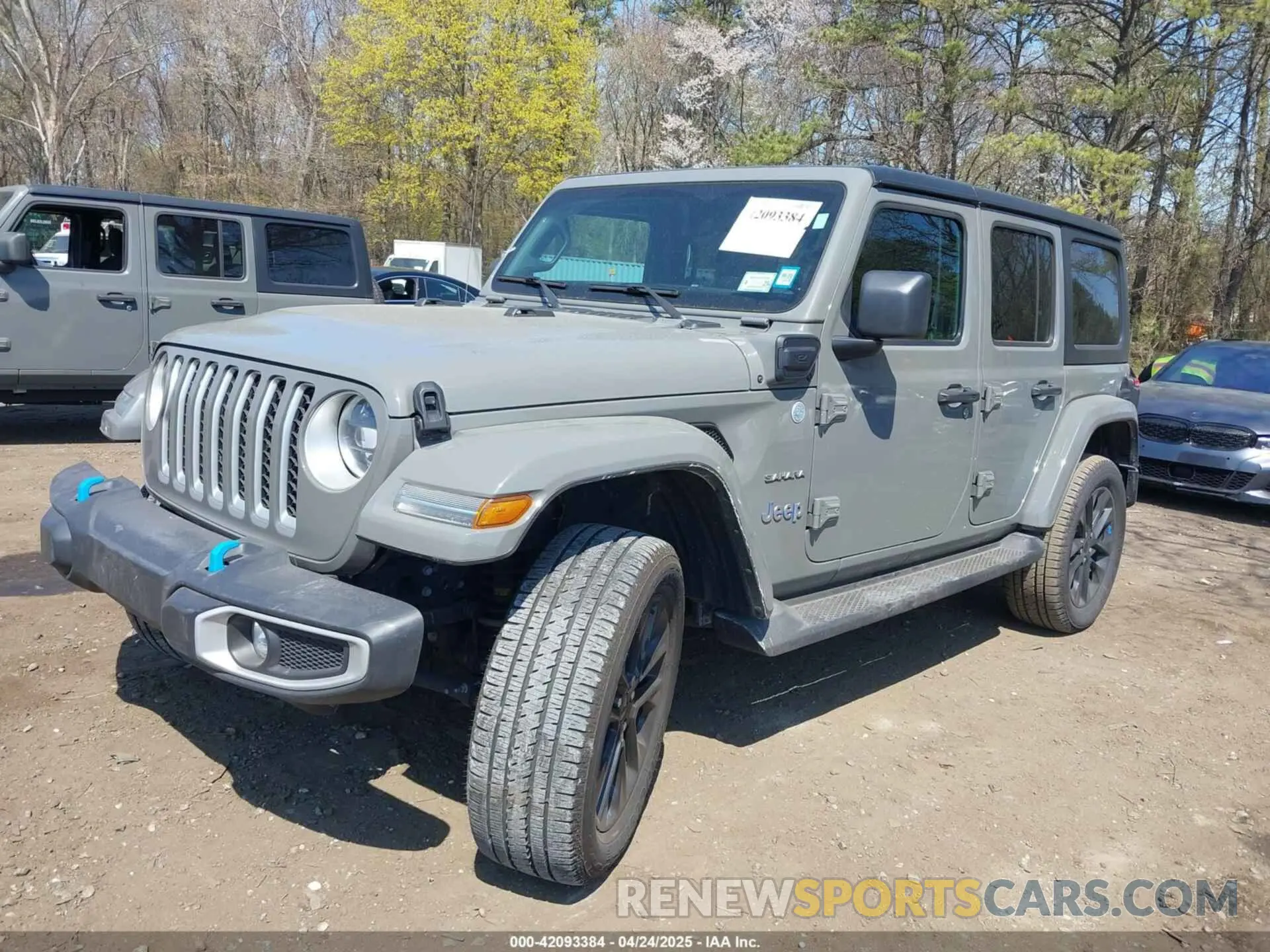2 Фотография поврежденного автомобиля 1C4JJXP61PW537326 JEEP WRANGLER 4XE 2023