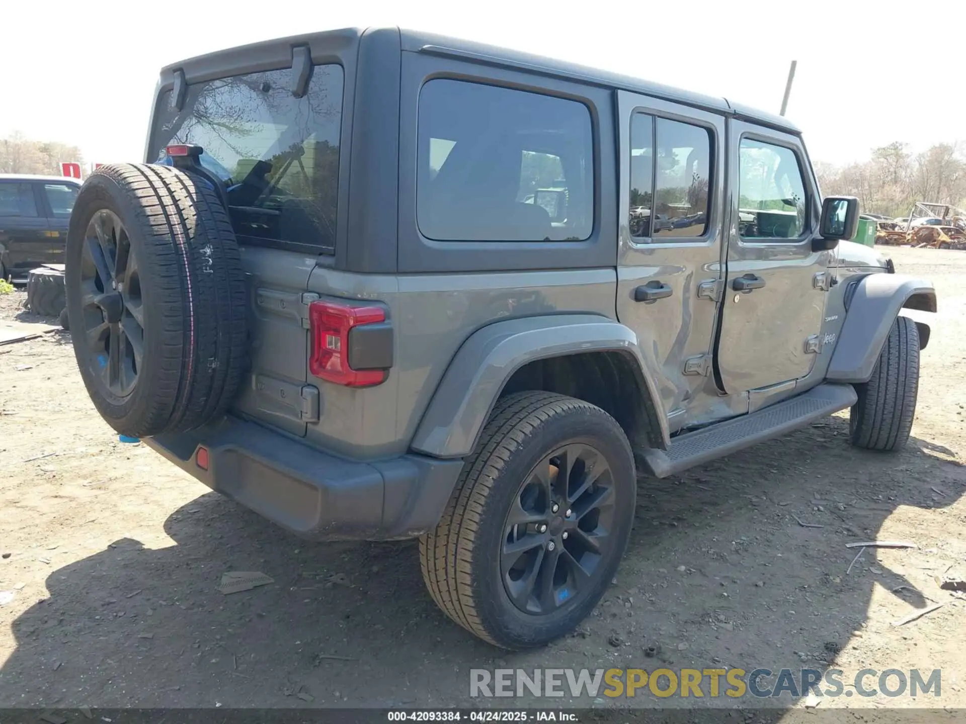 6 Фотография поврежденного автомобиля 1C4JJXP61PW537326 JEEP WRANGLER 4XE 2023