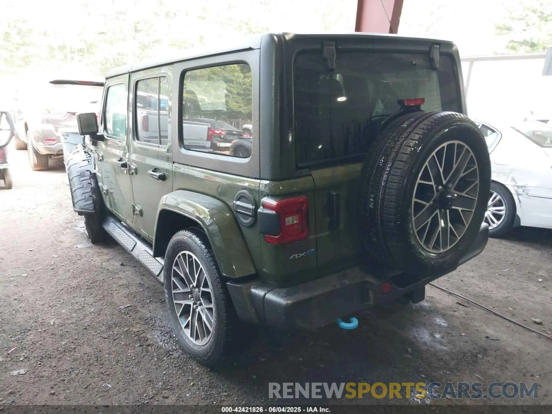 3 Photograph of a damaged car 1C4JJXP61PW683614 JEEP WRANGLER 4XE 2023