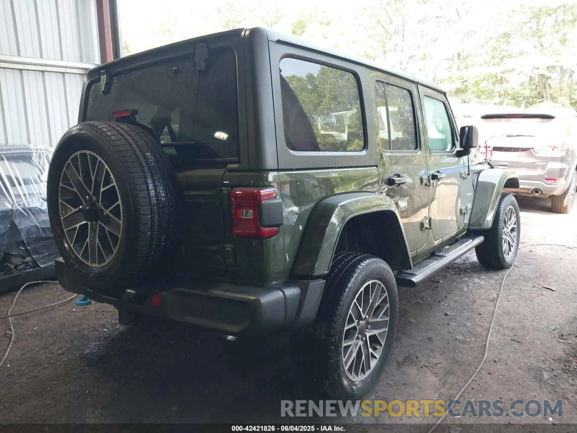 4 Photograph of a damaged car 1C4JJXP61PW683614 JEEP WRANGLER 4XE 2023