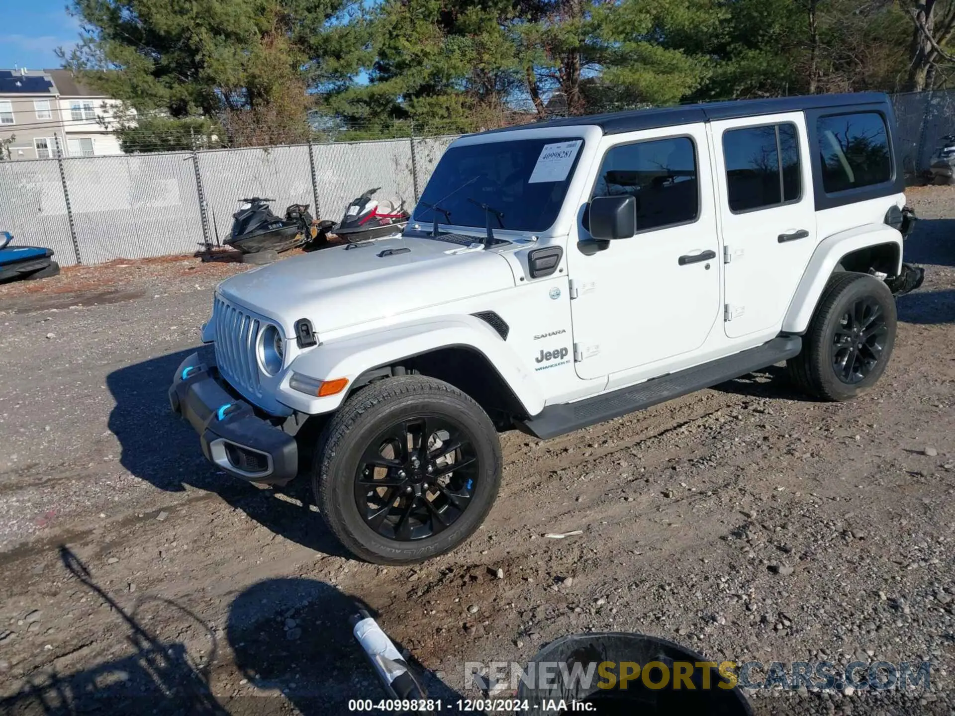 2 Photograph of a damaged car 1C4JJXP61PW684682 JEEP WRANGLER 4XE 2023
