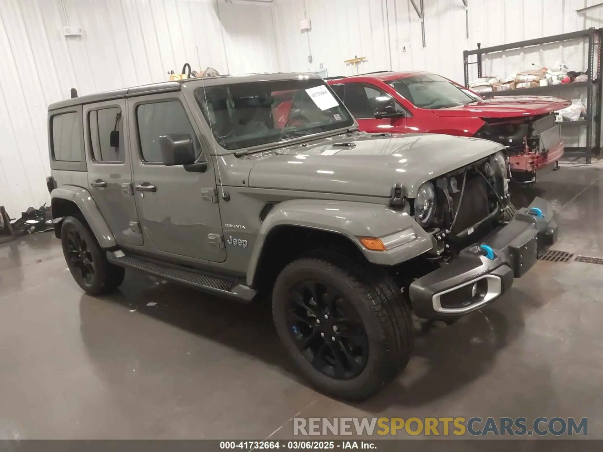 1 Фотография поврежденного автомобиля 1C4JJXP62PW608968 JEEP WRANGLER 4XE 2023