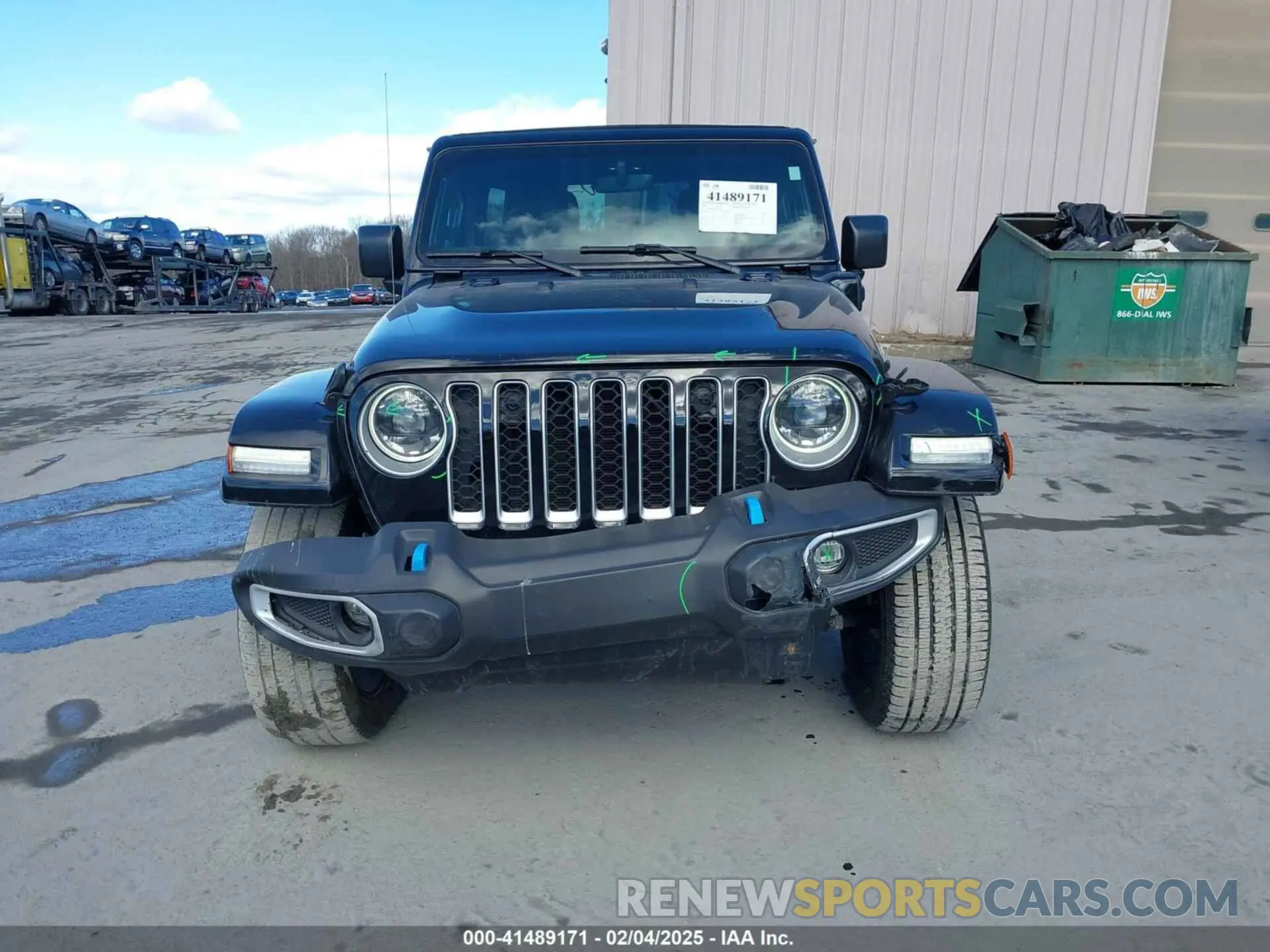 13 Фотография поврежденного автомобиля 1C4JJXP62PW613040 JEEP WRANGLER 4XE 2023