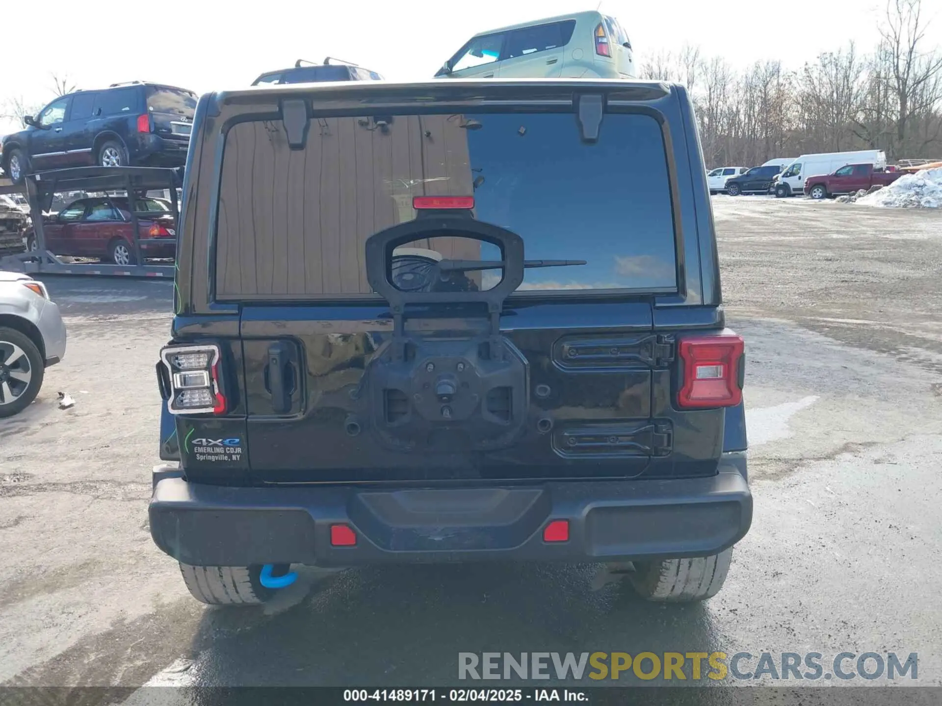 17 Фотография поврежденного автомобиля 1C4JJXP62PW613040 JEEP WRANGLER 4XE 2023