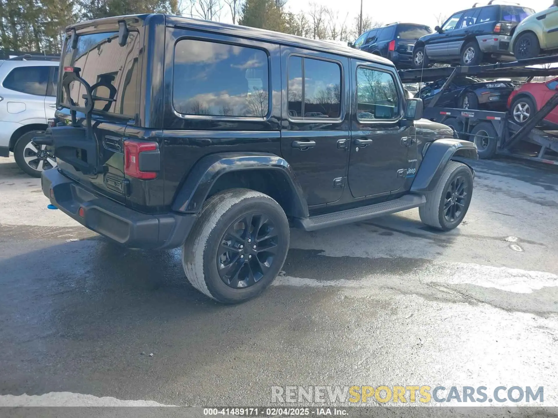 4 Фотография поврежденного автомобиля 1C4JJXP62PW613040 JEEP WRANGLER 4XE 2023