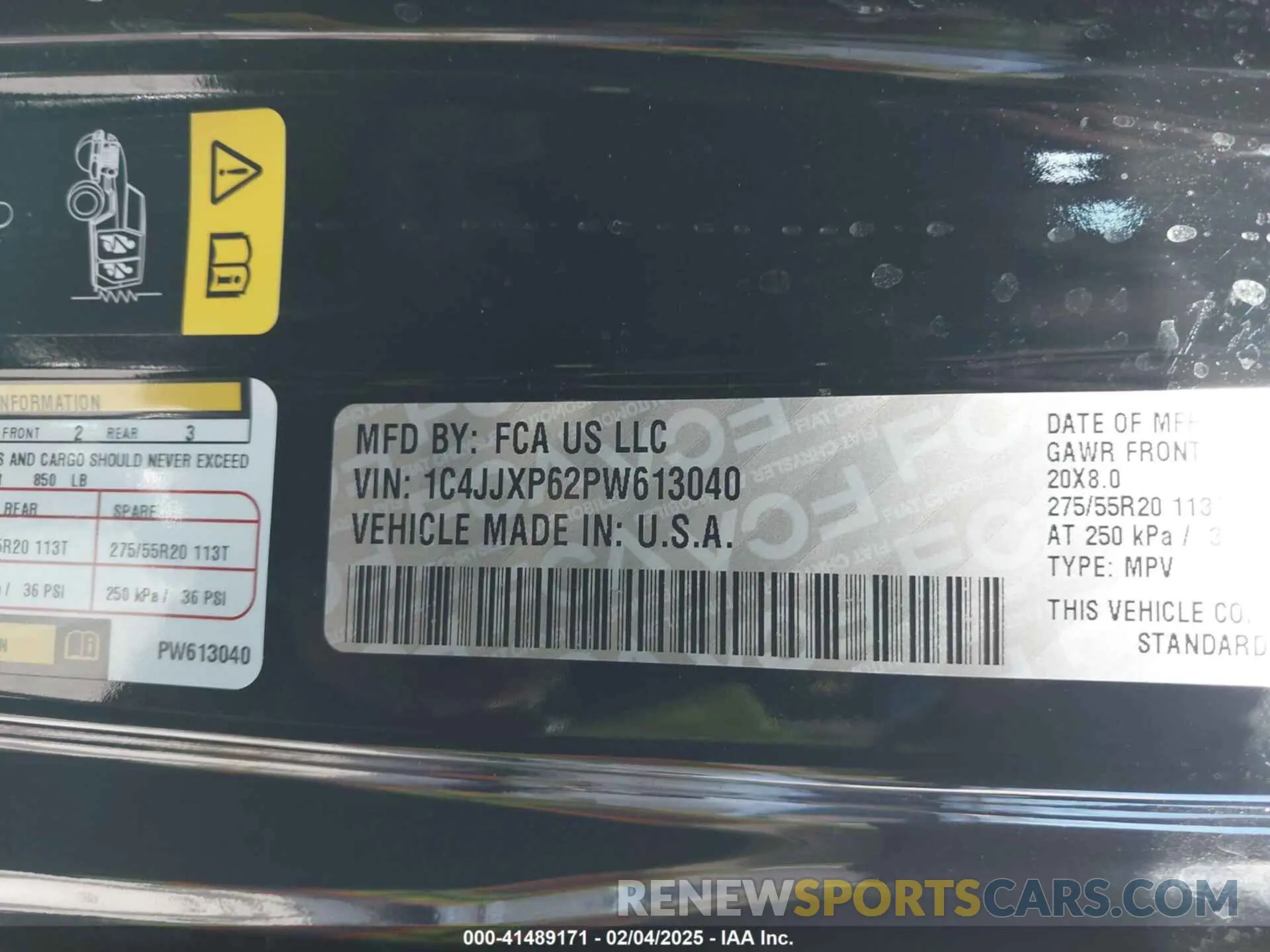 9 Фотография поврежденного автомобиля 1C4JJXP62PW613040 JEEP WRANGLER 4XE 2023