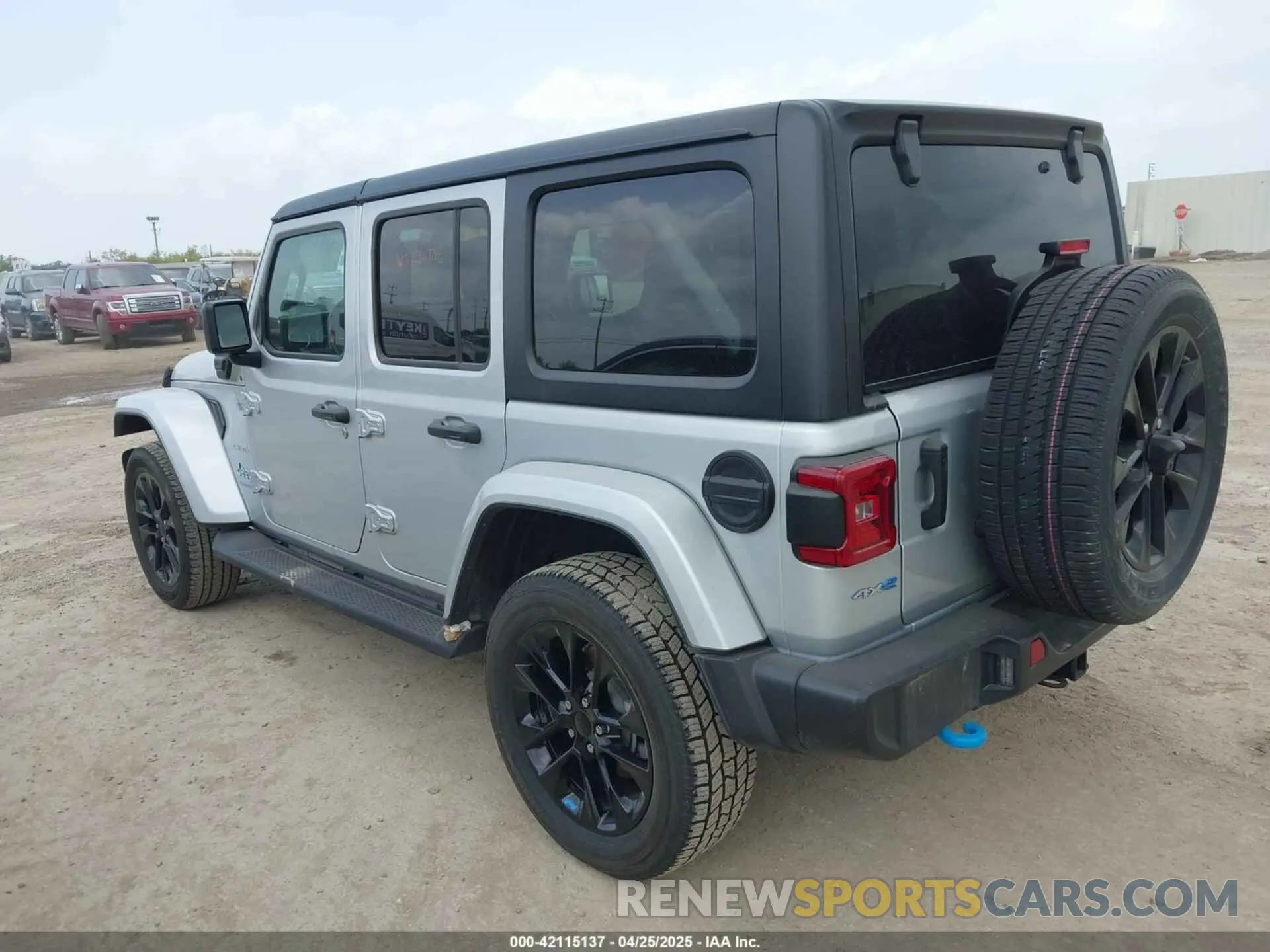 3 Photograph of a damaged car 1C4JJXP62PW627455 JEEP WRANGLER 4XE 2023