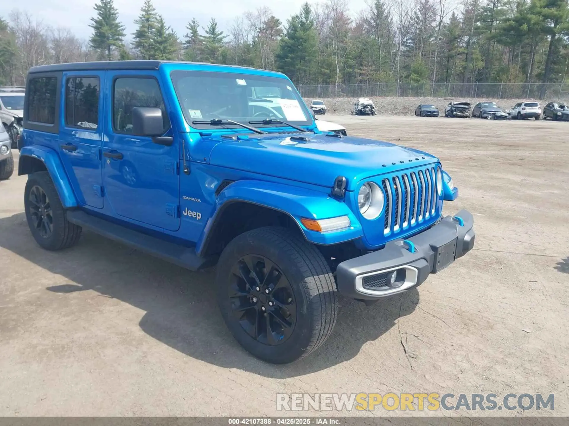 1 Фотография поврежденного автомобиля 1C4JJXP62PW662268 JEEP WRANGLER 4XE 2023
