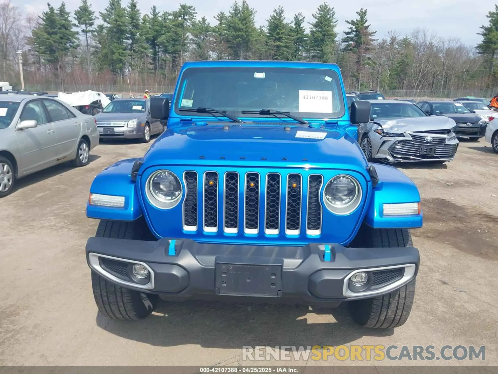 13 Фотография поврежденного автомобиля 1C4JJXP62PW662268 JEEP WRANGLER 4XE 2023