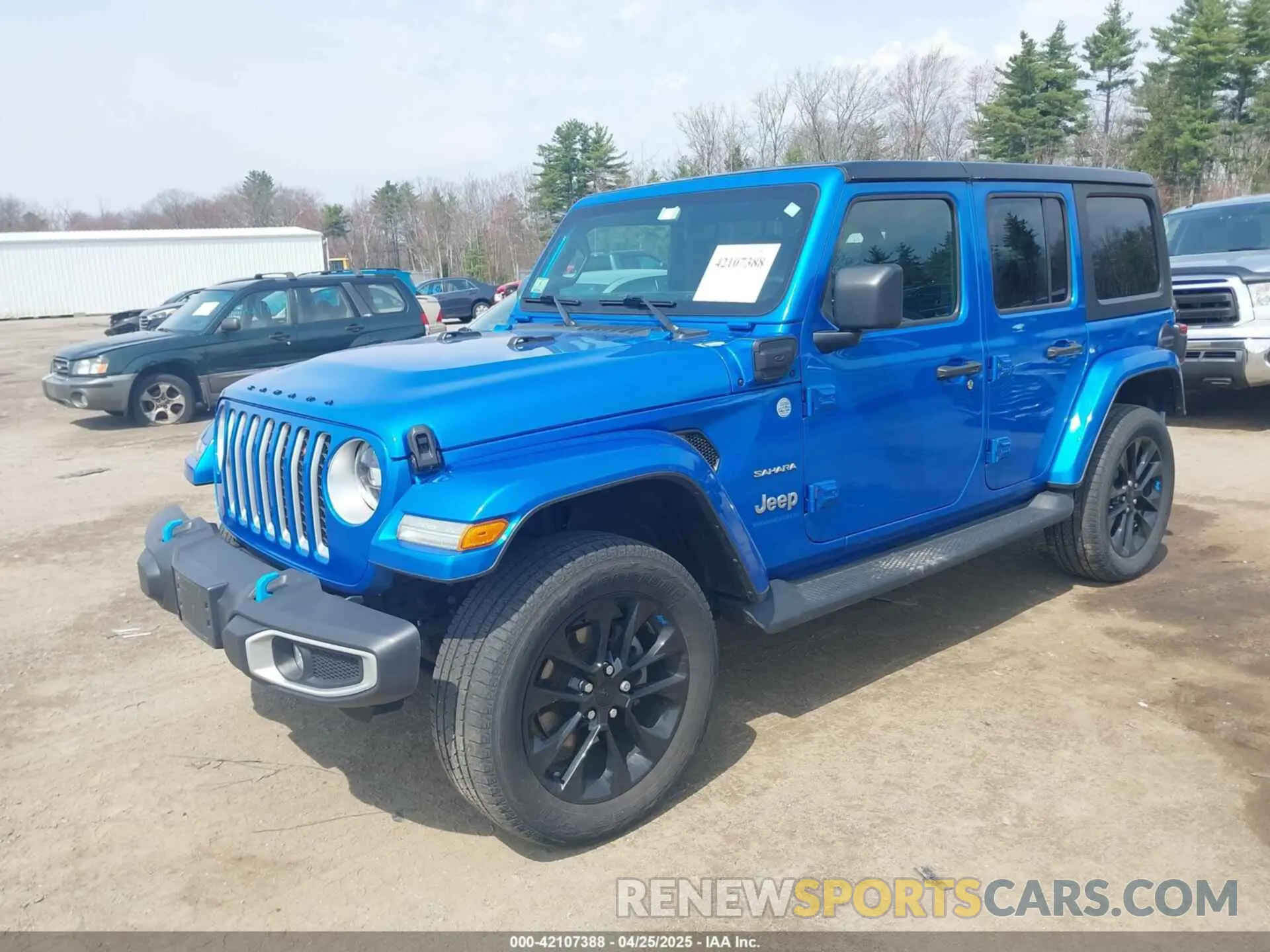 2 Фотография поврежденного автомобиля 1C4JJXP62PW662268 JEEP WRANGLER 4XE 2023
