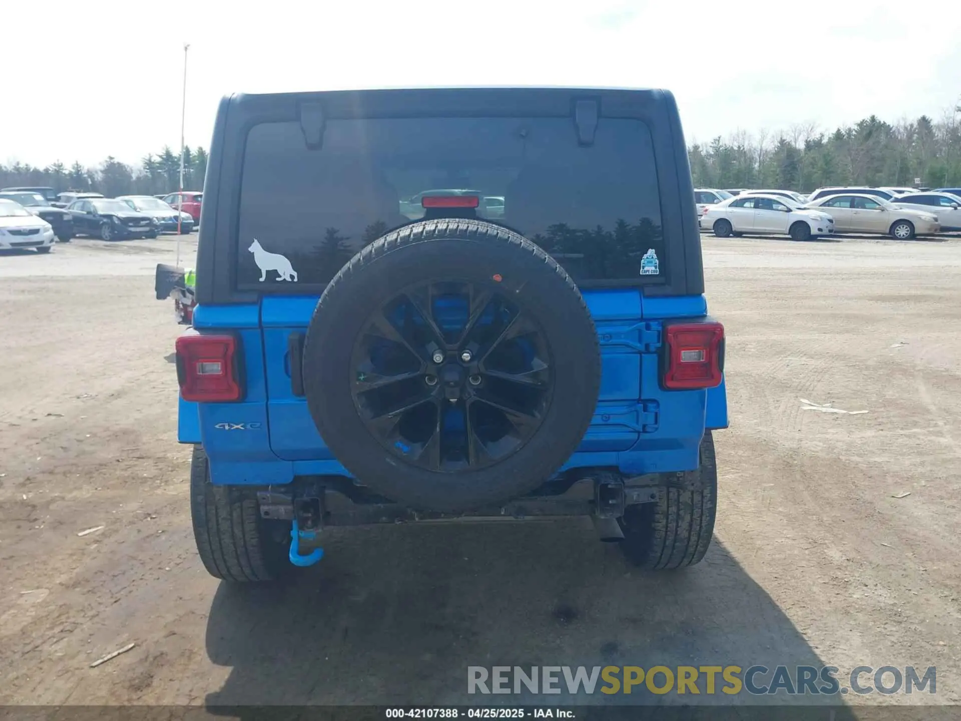 6 Фотография поврежденного автомобиля 1C4JJXP62PW662268 JEEP WRANGLER 4XE 2023