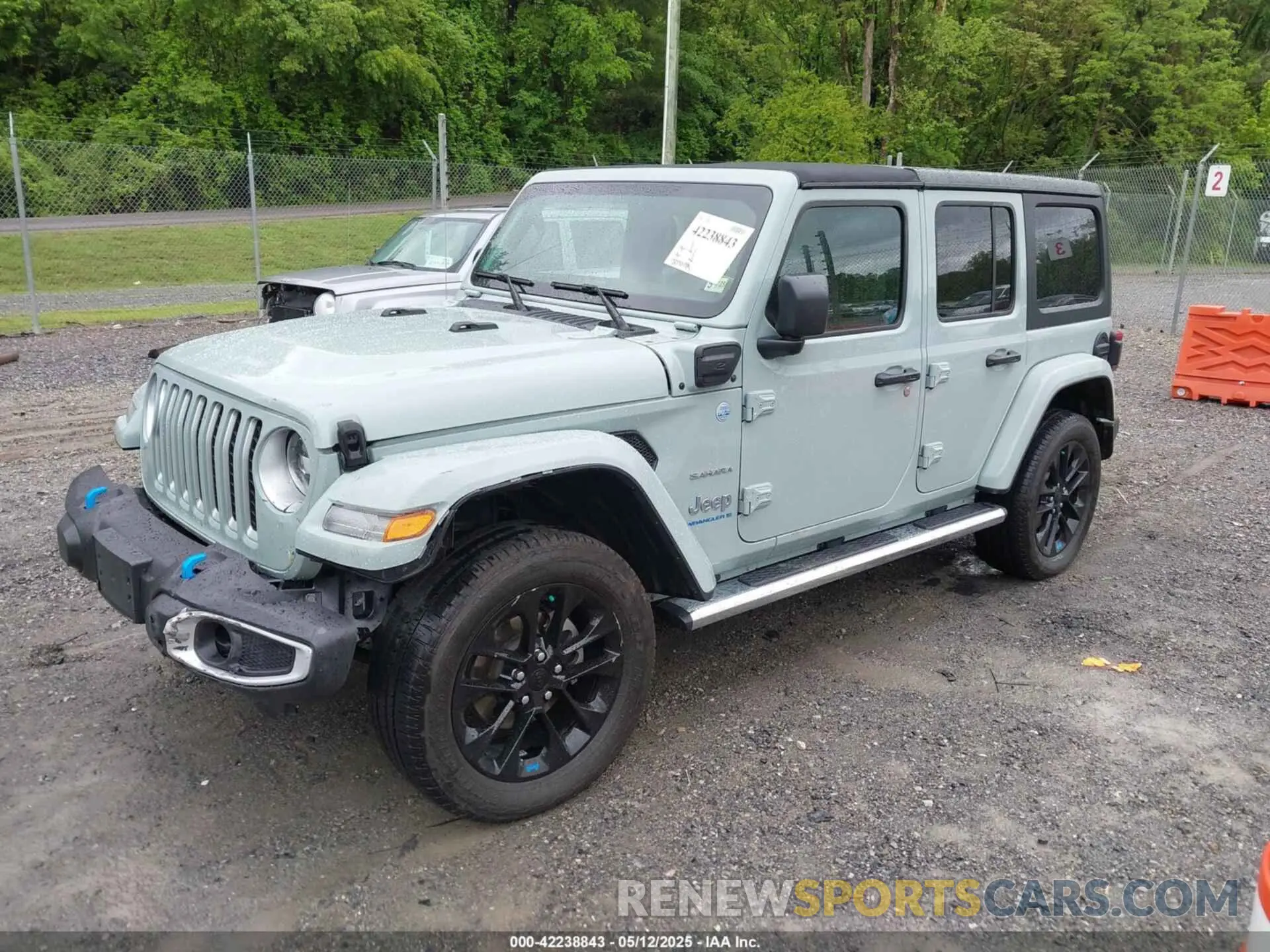 2 Photograph of a damaged car 1C4JJXP64PW683655 JEEP WRANGLER 4XE 2023