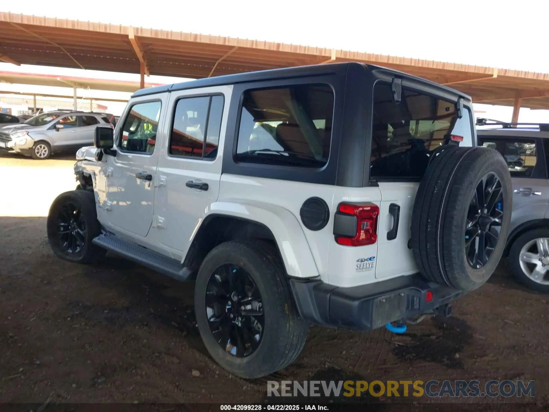 3 Photograph of a damaged car 1C4JJXP66PW605202 JEEP WRANGLER 4XE 2023