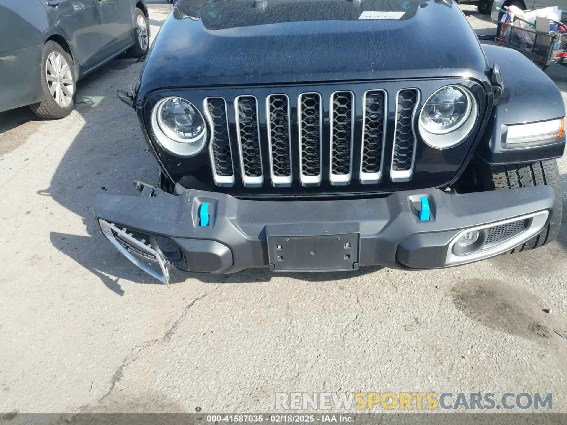 6 Photograph of a damaged car 1C4JJXP67PW556933 JEEP WRANGLER 4XE 2023