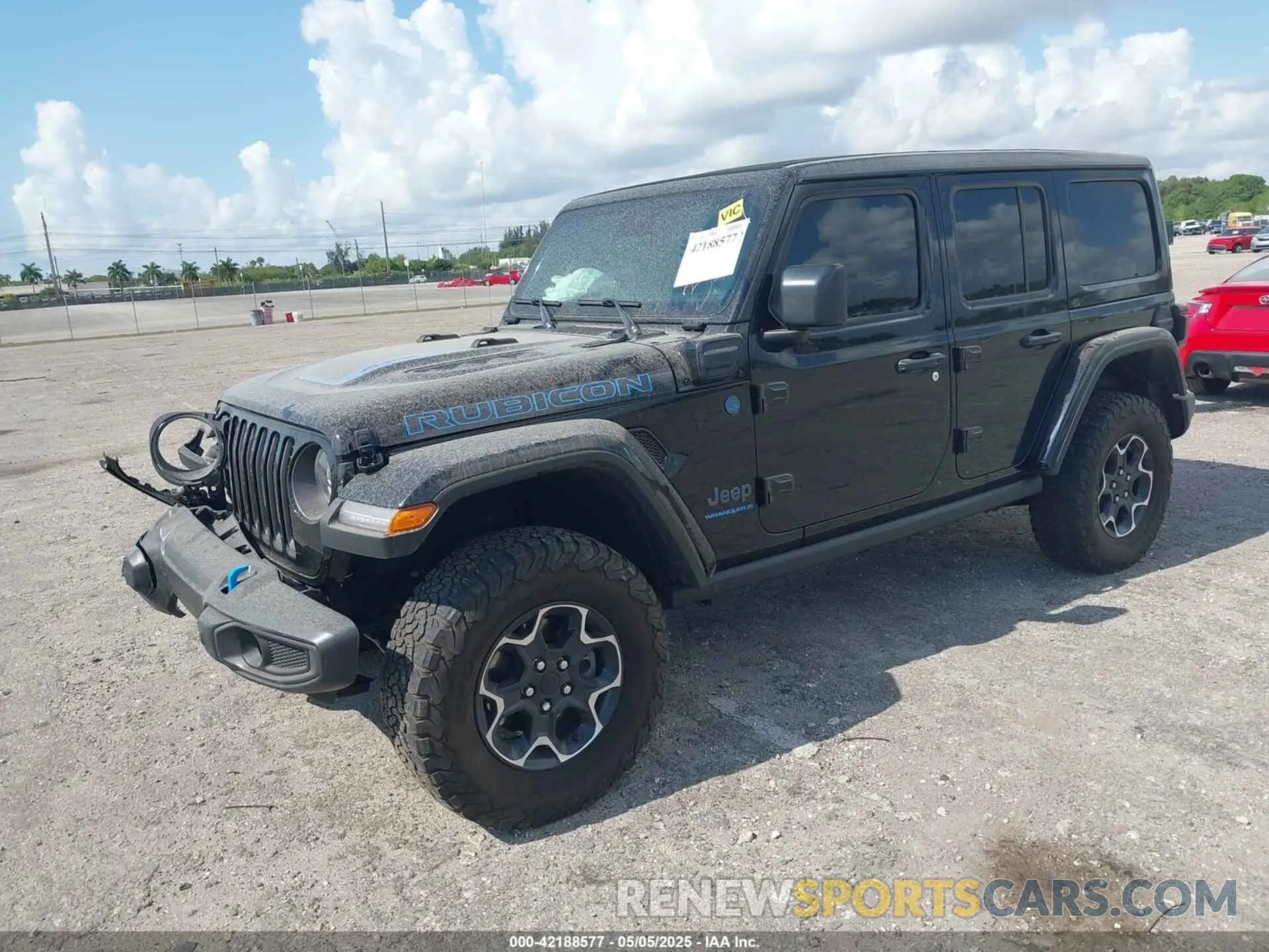 2 Photograph of a damaged car 1C4JJXR60PW568189 JEEP WRANGLER 4XE 2023