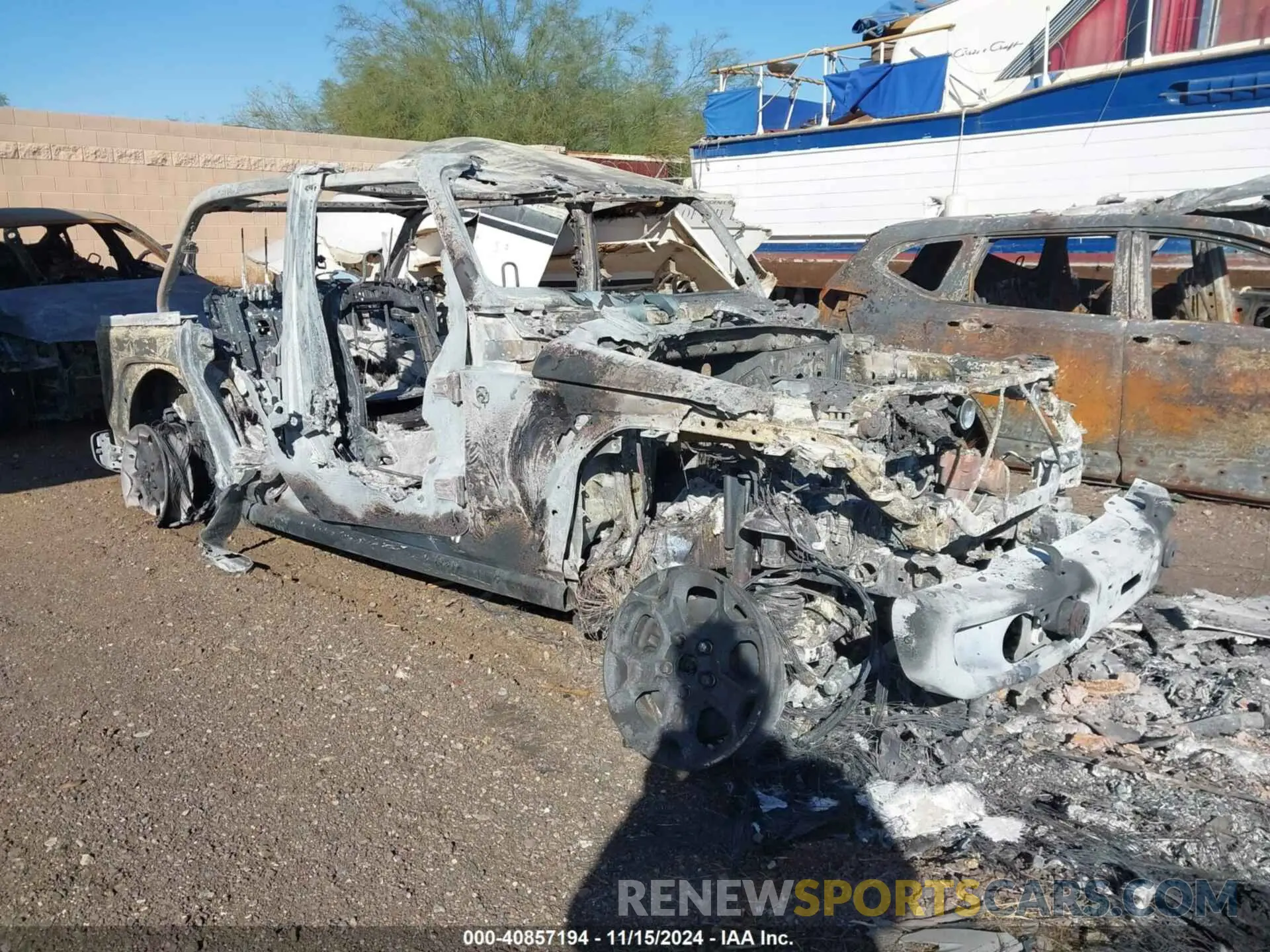 1 Photograph of a damaged car 1C4JJXR63PW557655 JEEP WRANGLER 4XE 2023