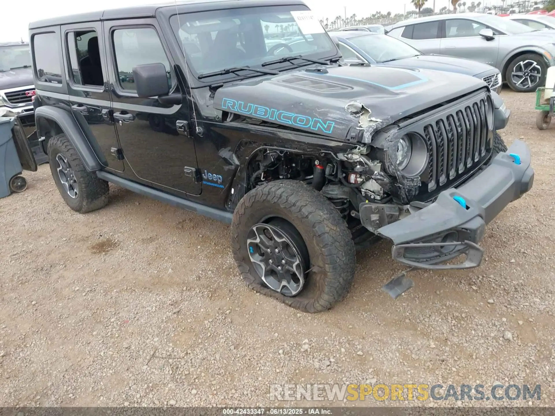 6 Фотография поврежденного автомобиля 1C4JJXR68PW663339 JEEP WRANGLER 4XE 2023