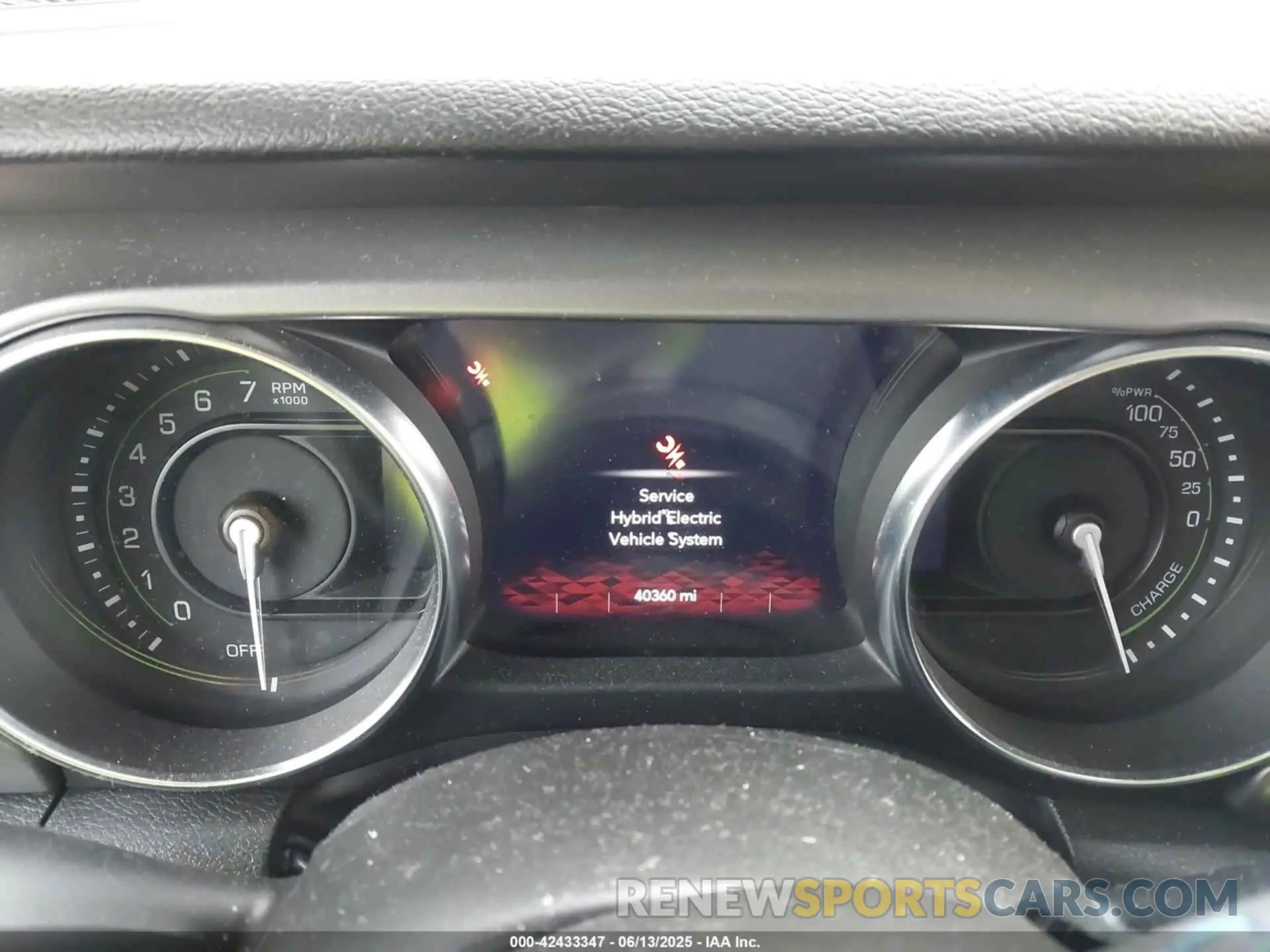7 Фотография поврежденного автомобиля 1C4JJXR68PW663339 JEEP WRANGLER 4XE 2023