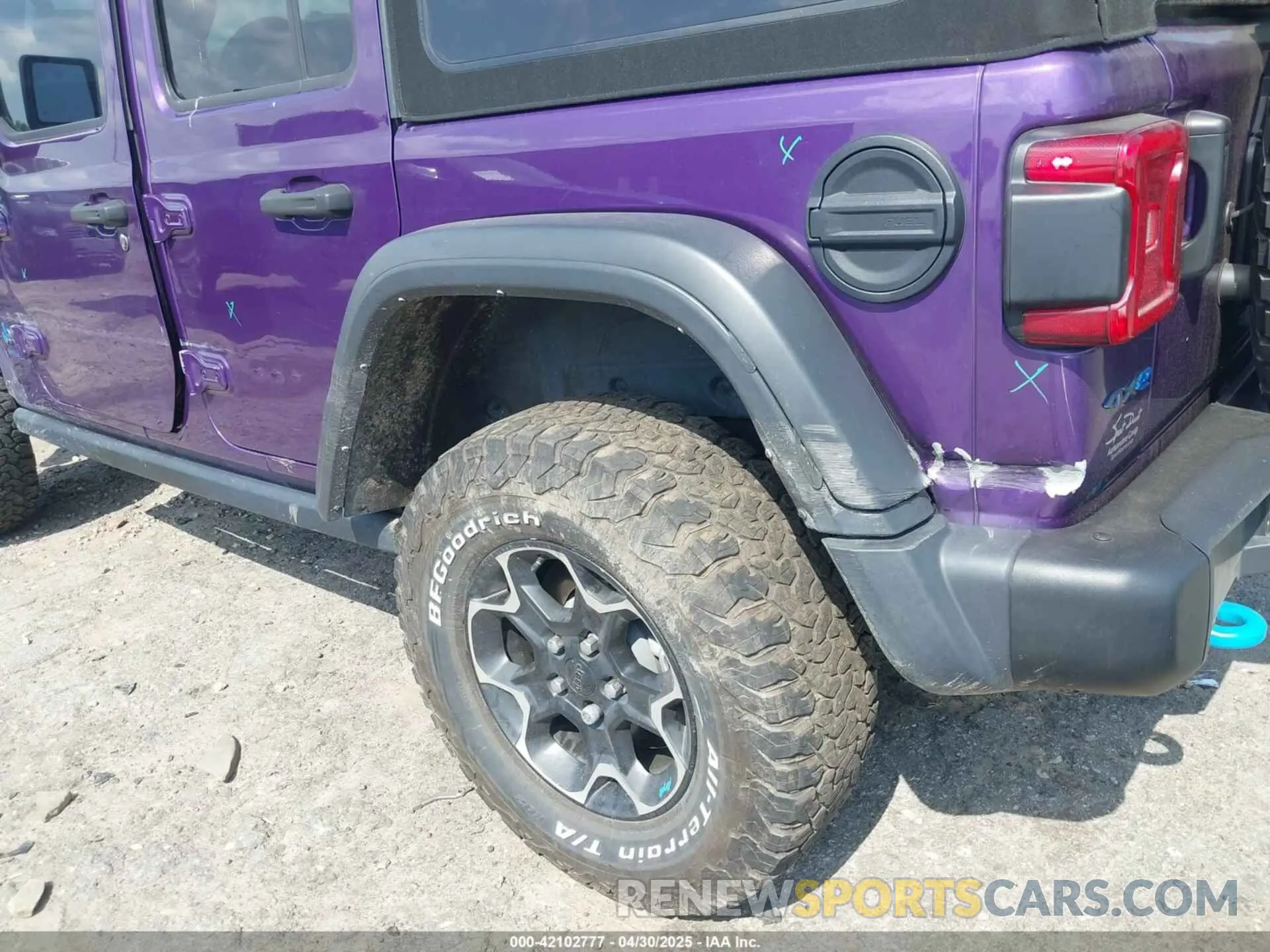 20 Фотография поврежденного автомобиля 1C4JJXR6XPW614238 JEEP WRANGLER 4XE 2023
