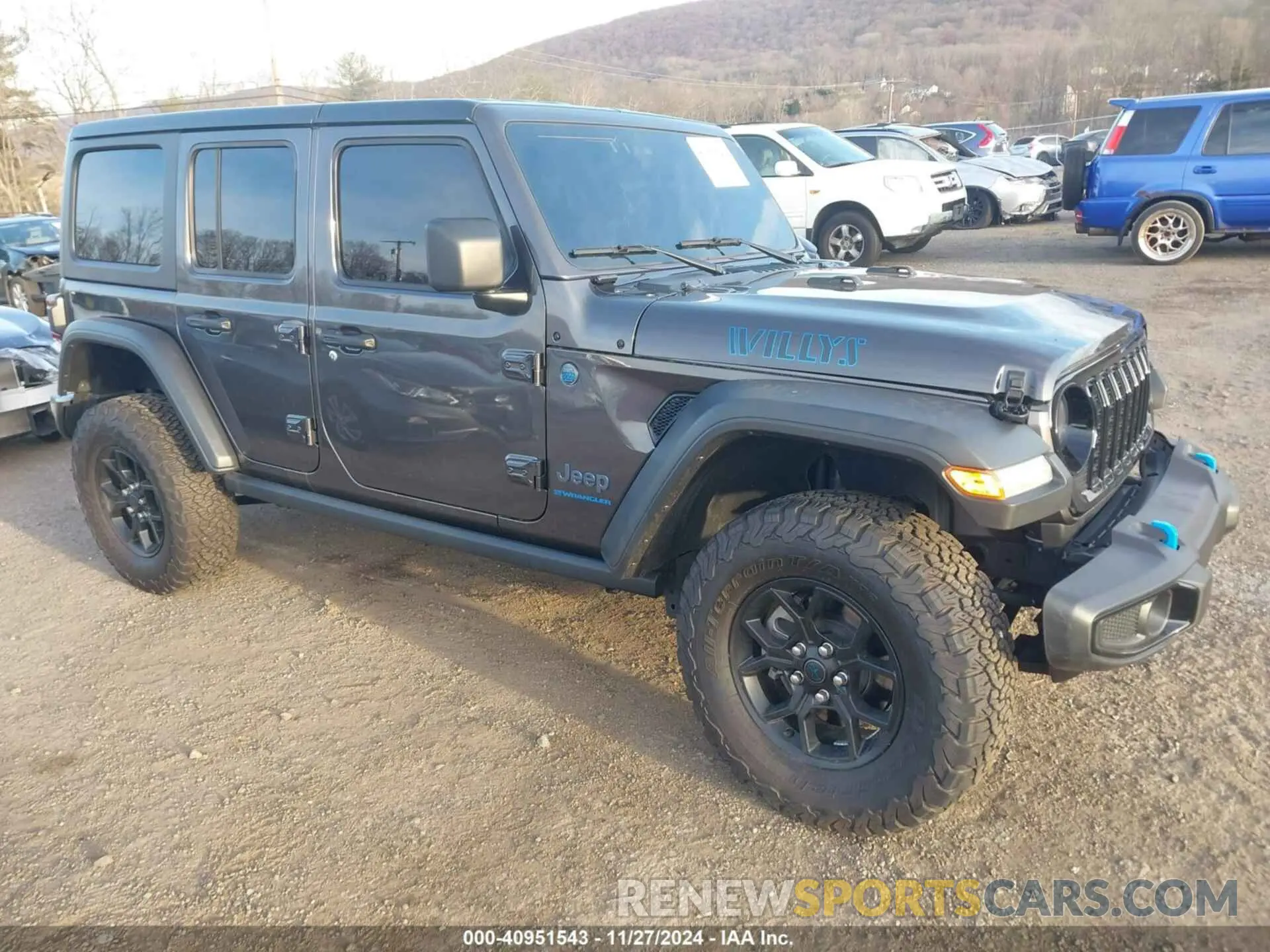 1 Photograph of a damaged car 1C4RJXN60RW146337 JEEP WRANGLER 4XE 2024