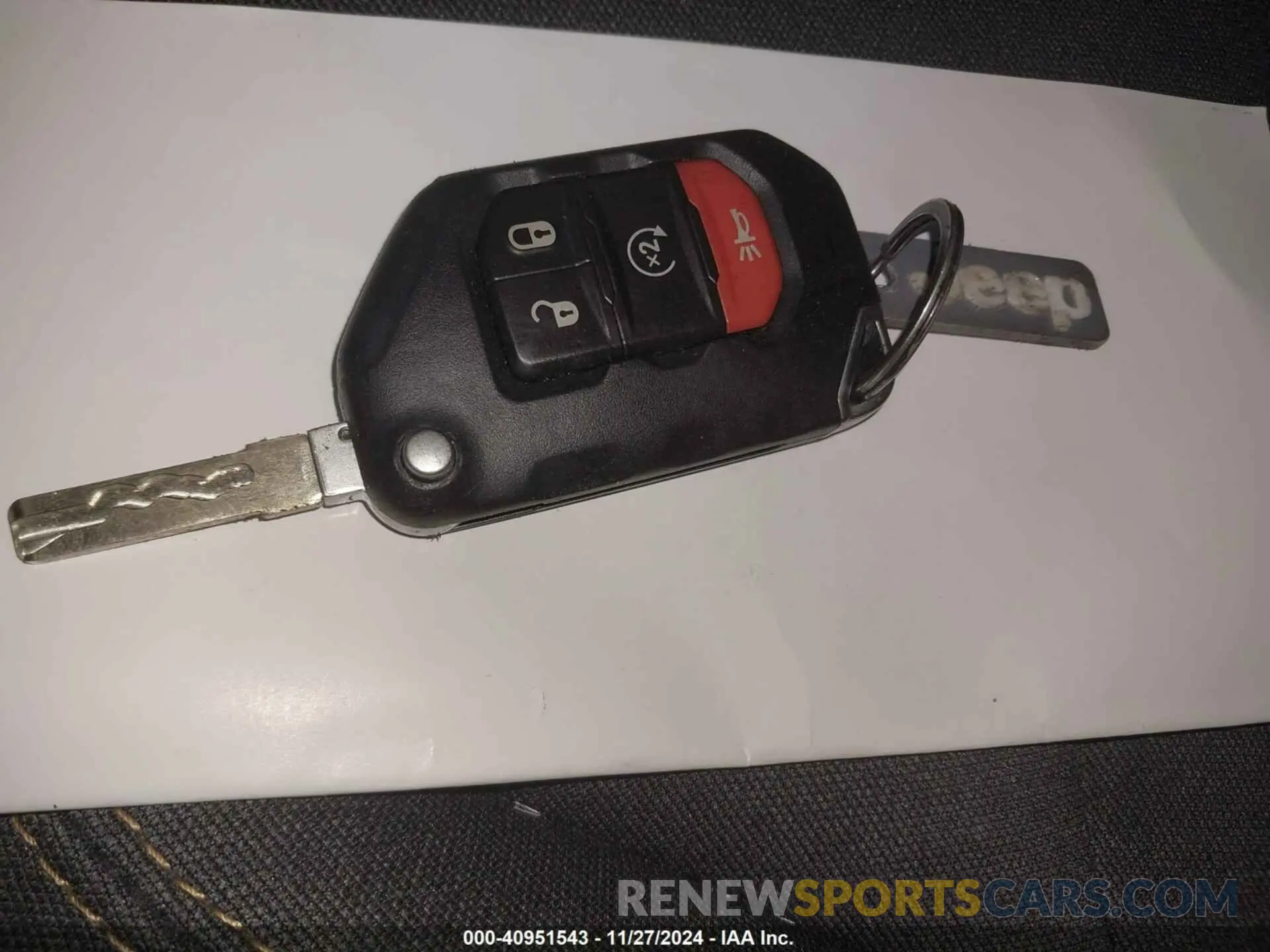 11 Photograph of a damaged car 1C4RJXN60RW146337 JEEP WRANGLER 4XE 2024