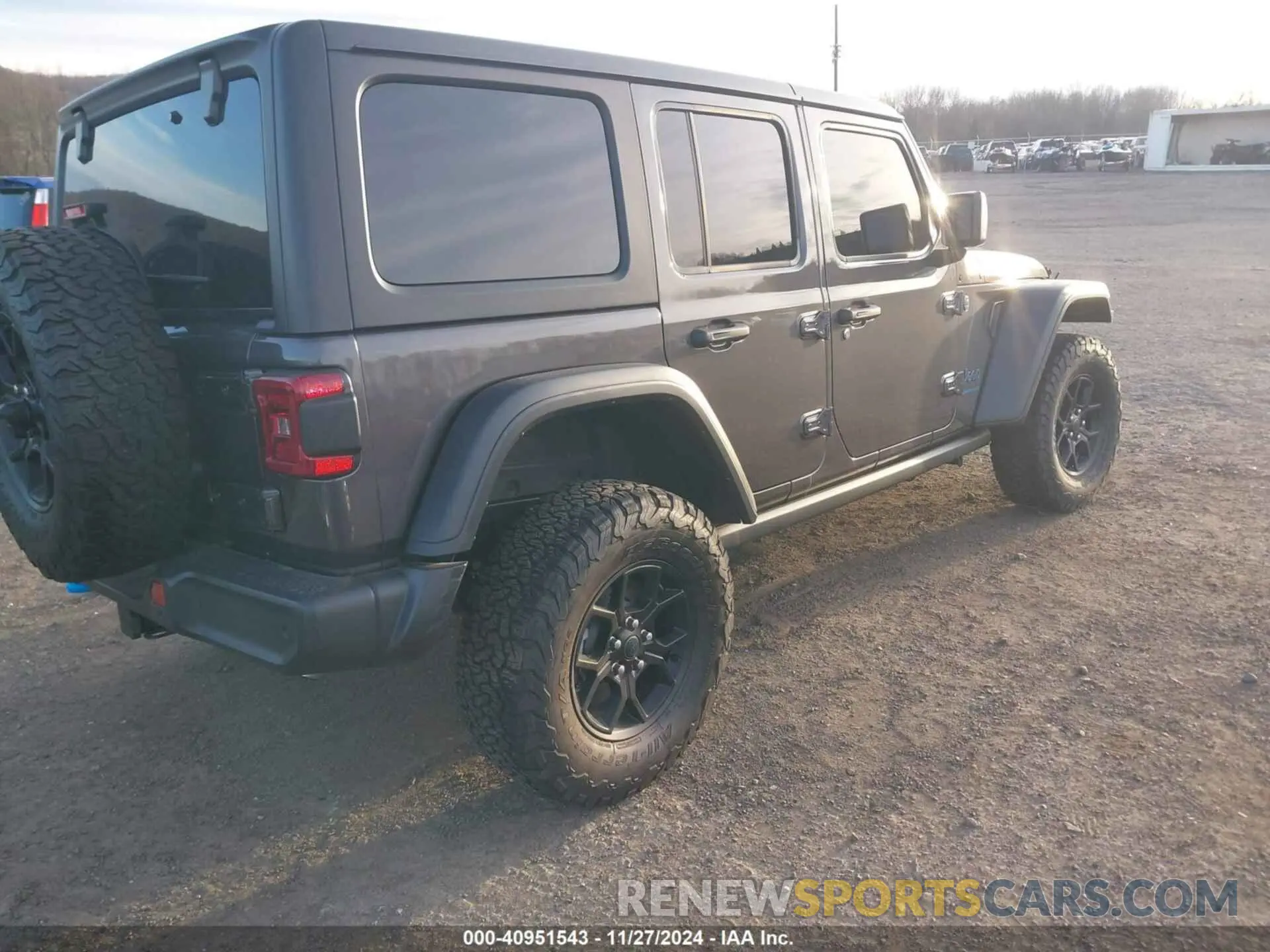 4 Photograph of a damaged car 1C4RJXN60RW146337 JEEP WRANGLER 4XE 2024