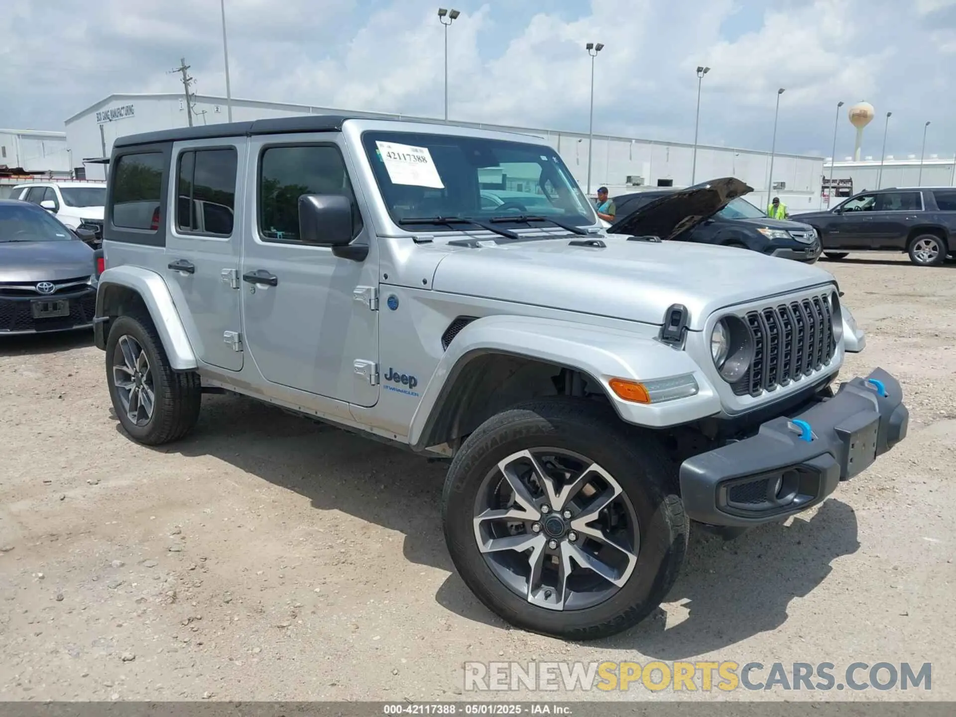 1 Photograph of a damaged car 1C4RJXN60RW208013 JEEP WRANGLER 4XE 2024