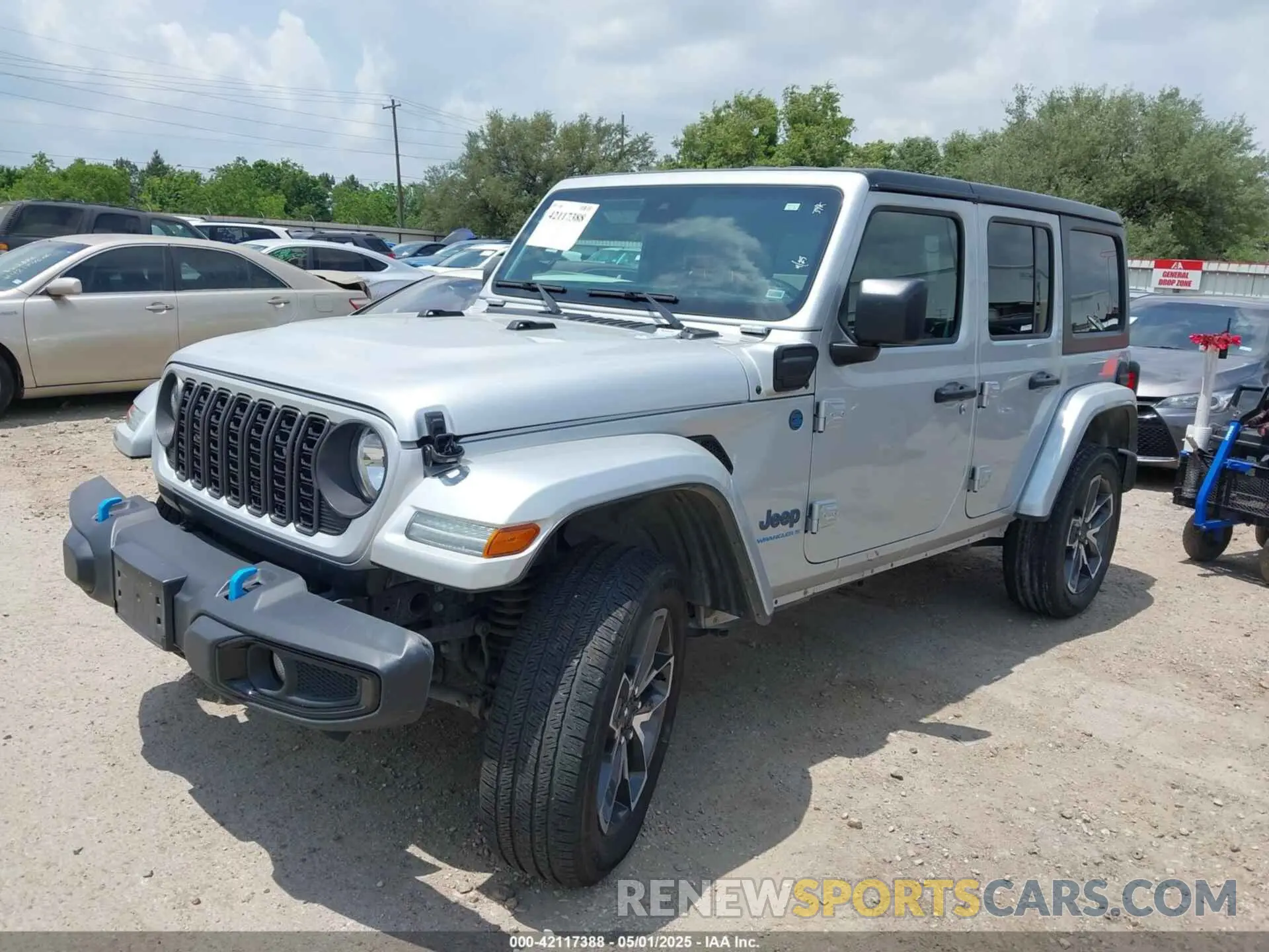 2 Photograph of a damaged car 1C4RJXN60RW208013 JEEP WRANGLER 4XE 2024