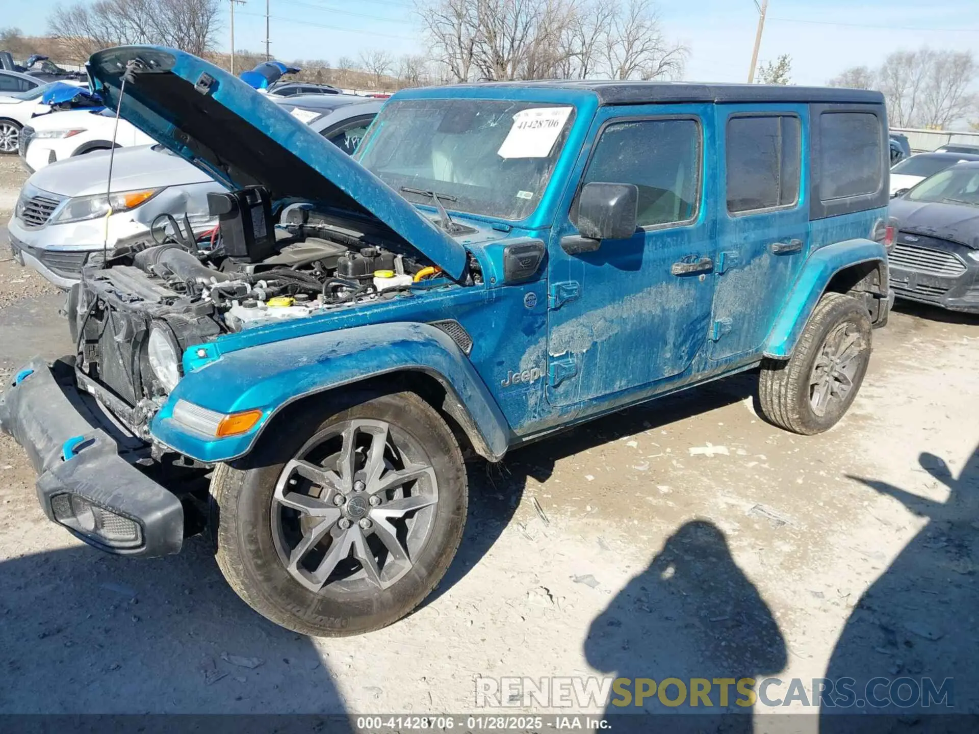 2 Photograph of a damaged car 1C4RJXN60RW254747 JEEP WRANGLER 4XE 2024