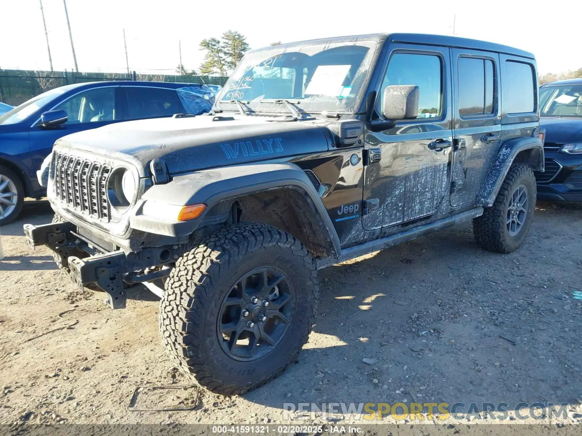2 Фотография поврежденного автомобиля 1C4RJXN63RW154237 JEEP WRANGLER 4XE 2024